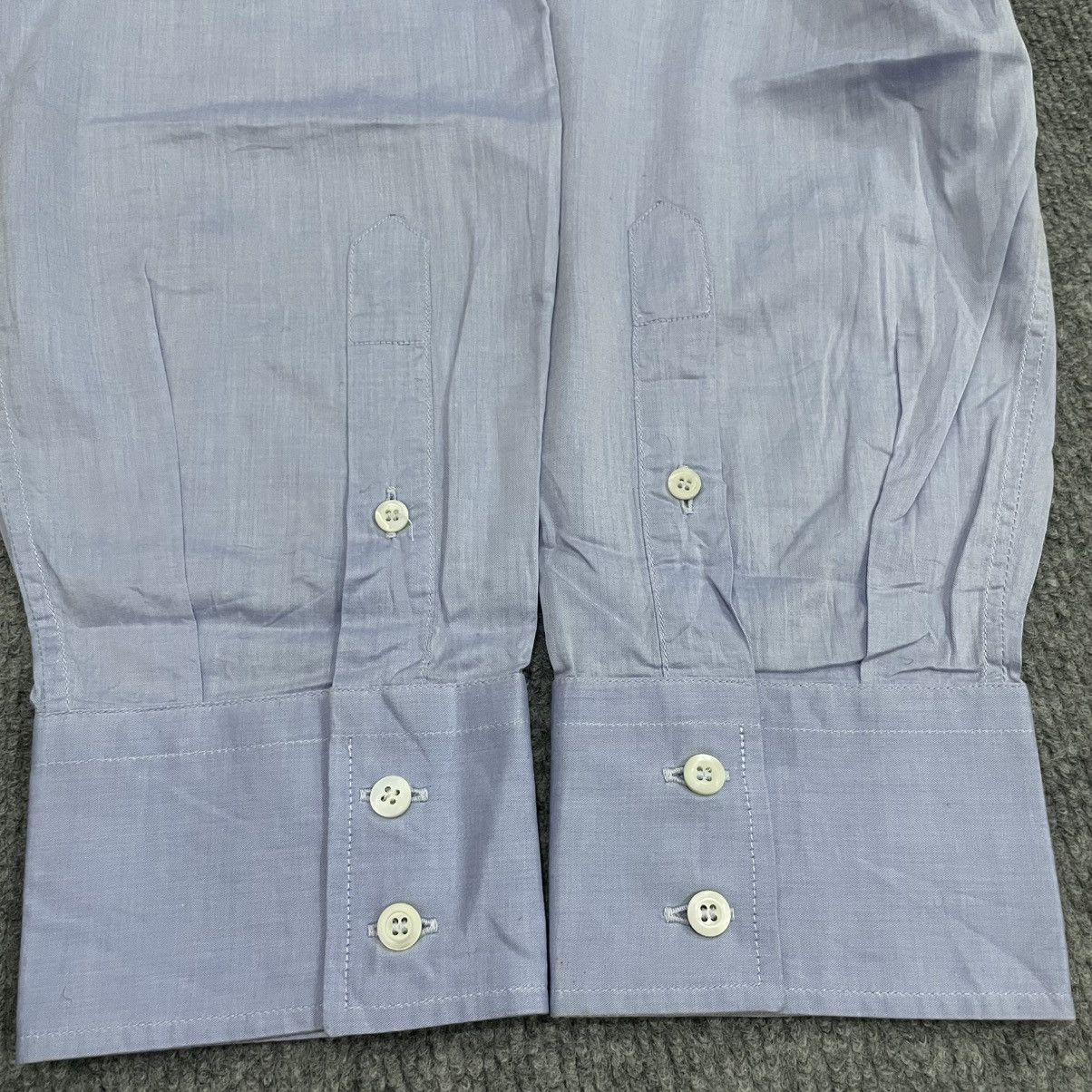Brunello Cucinelli Brunello Cucinelli Button Up Basic Shirt Workwear Size US XXL / EU 58 / 5 - 7 Thumbnail