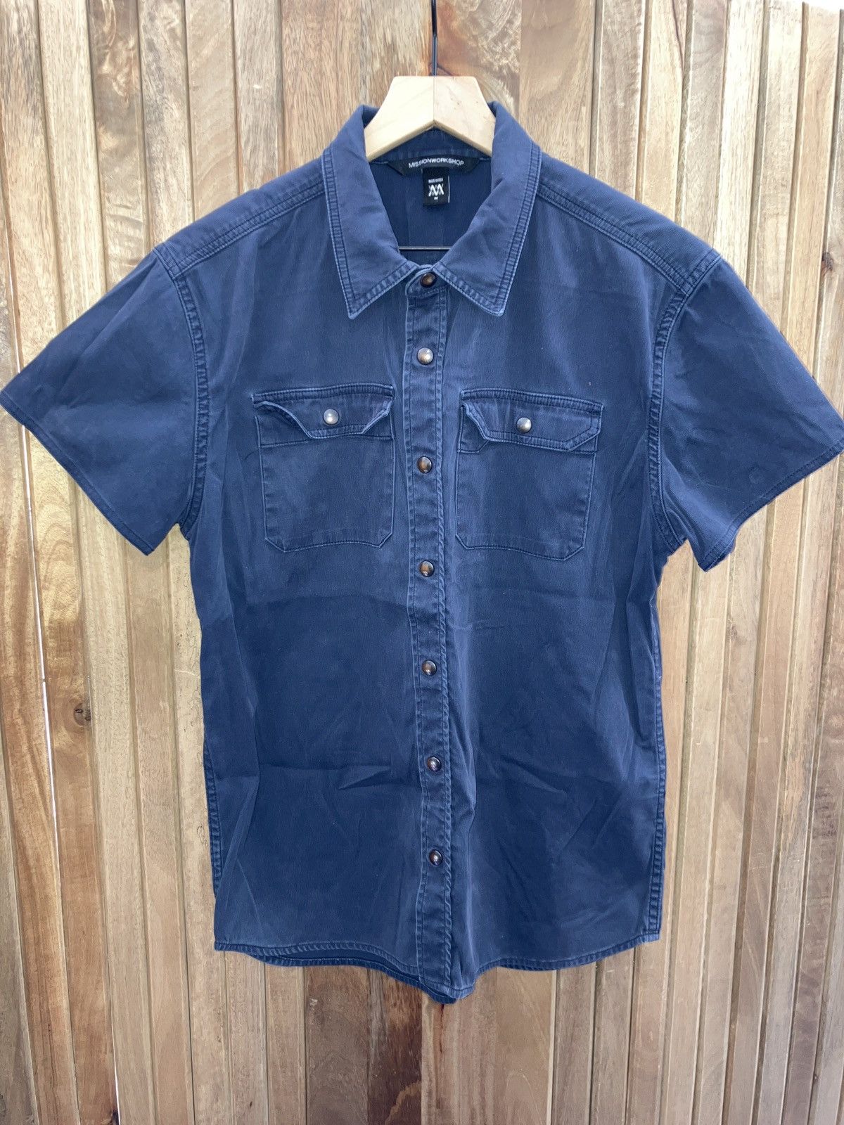Mission Workshop Sansom snap button mechanic work shirt Size US M / EU 48-50 / 2 - 1 Thumbnail