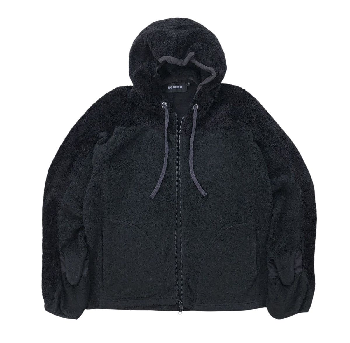 Yohji Yamamoto Yohji Yamamoto by Gomme Ninja Glove Fleece Zip Hoodie Jacket Size US M / EU 48-50 / 2 - 11 Thumbnail