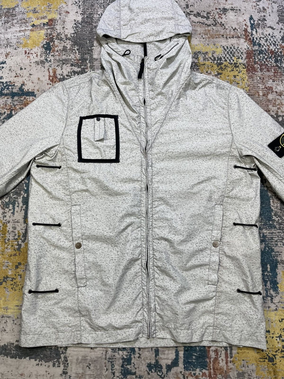 Stone Island Stone Island 2009 S/S Archivio Monofilament Hooded Jacket Size US XL / EU 56 / 4 - 8 Thumbnail