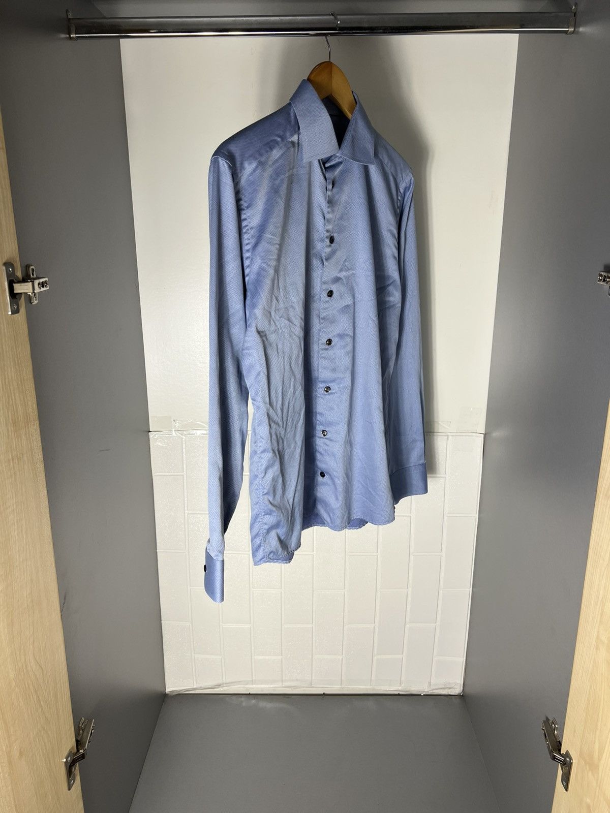 Eton VINTAGE ETON CLASSIC SHIRT ITALIAN DESIGNER CASUAL Y2K 90s Size US M / EU 48-50 / 2 - 6 Thumbnail