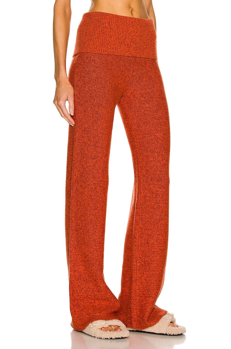 Off-White o1y1225 Sweatpant in Orange Size 28" / US 6 / IT 42 - 2 Thumbnail