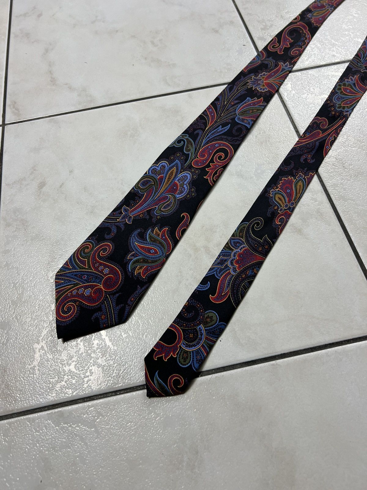 Ralph Lauren Ralph Lauren silk tie luxury floral psychedelic patterned Size ONE SIZE - 8 Thumbnail