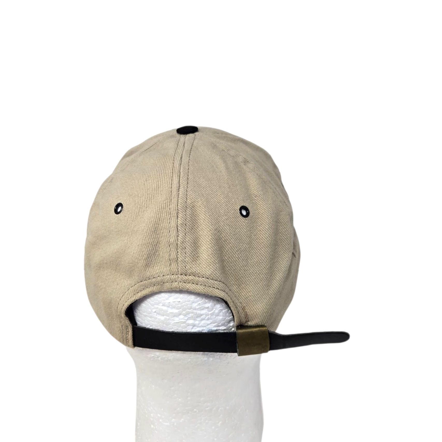 Vintage VINTAGE Grove Worldwide Hunting Hat Cap Tan/Black Canvas Strapback USA Embroidered Elk Outdoors Outdoors/Grove Worldwide Men Size ONE SIZE - 7 Thumbnail