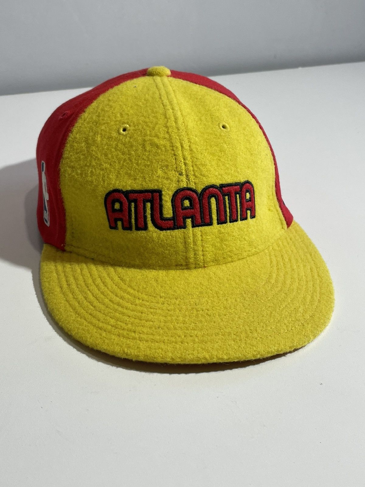 Nike × Vintage Atlanta Hawks Nike Vintage Y2k Streetwear 5 Panel Wool Cap Size 42 - 2 Thumbnail