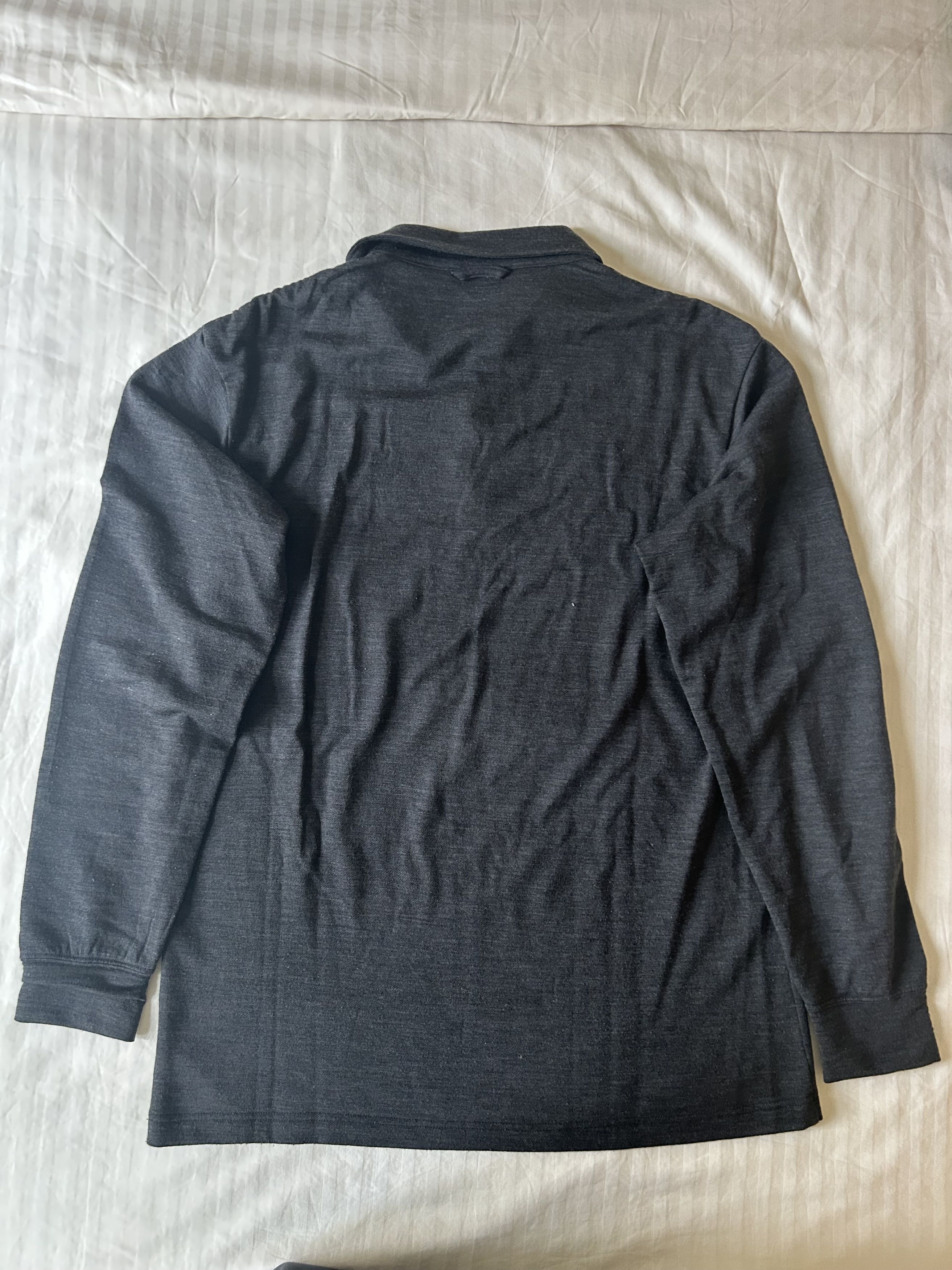Visvim visvim Sport Weller Wool-Blend Jersey Polo Shirt Size US XL / EU 56 / 4 - 3 Thumbnail