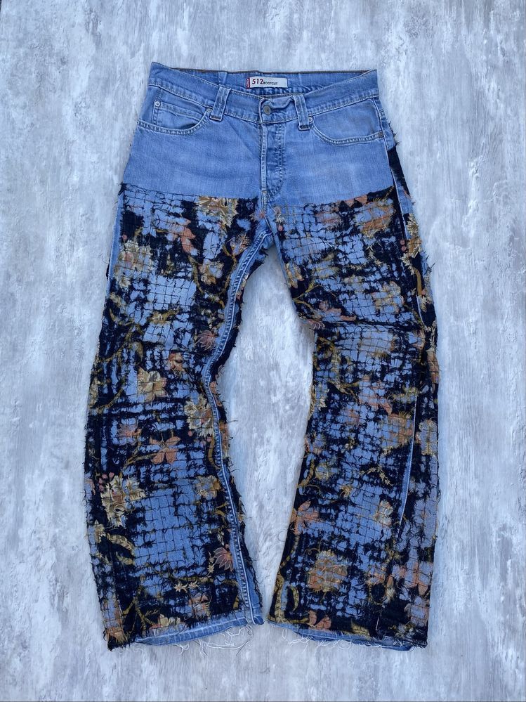 Levi's Levis Denim Embroidered Pants Size US 32 / EU 48 - 6 Thumbnail
