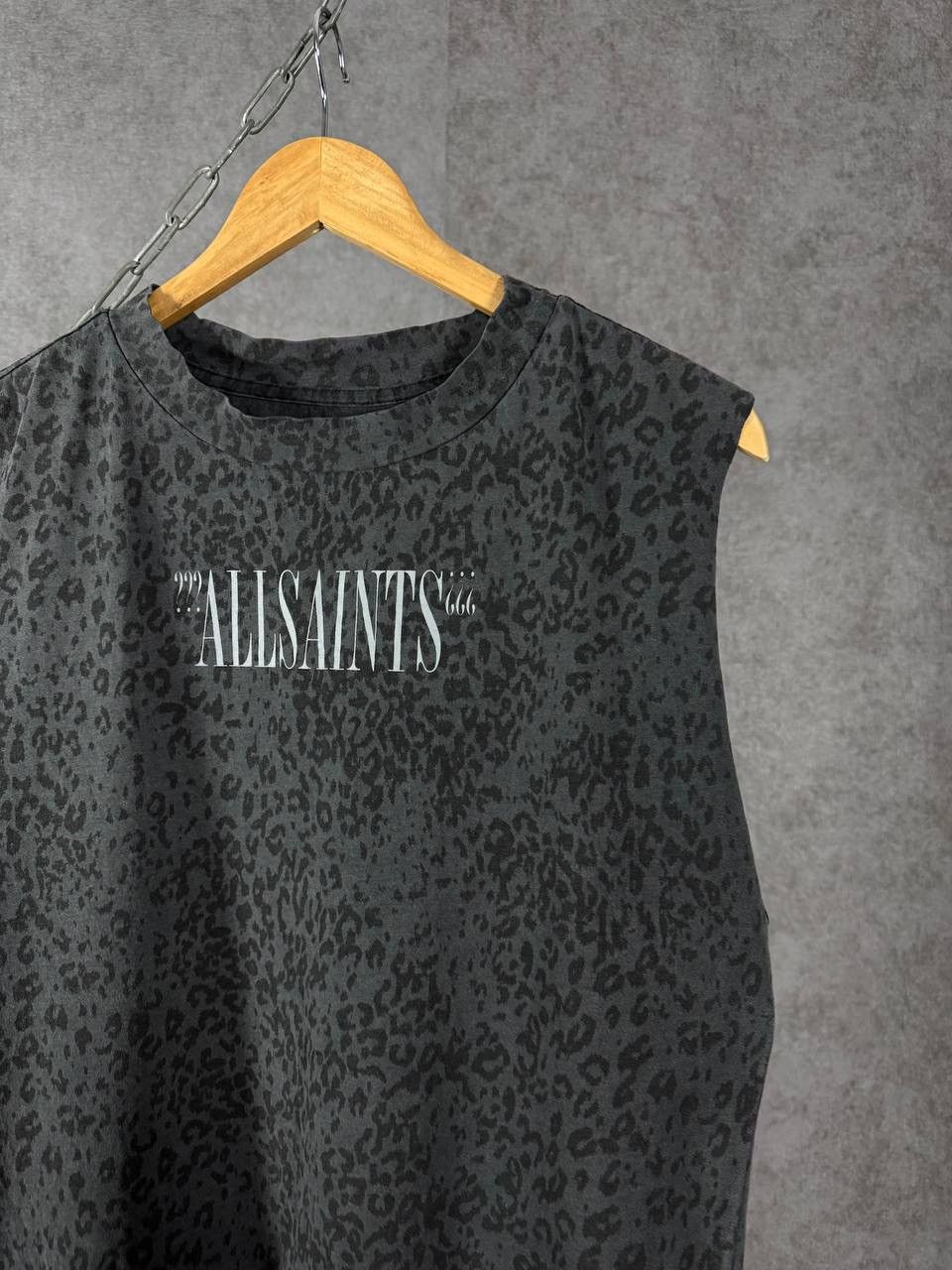 Allsaints Allsaints designer overprinted unisex tank top Size US S / EU 44-46 / 1 - 3 Thumbnail