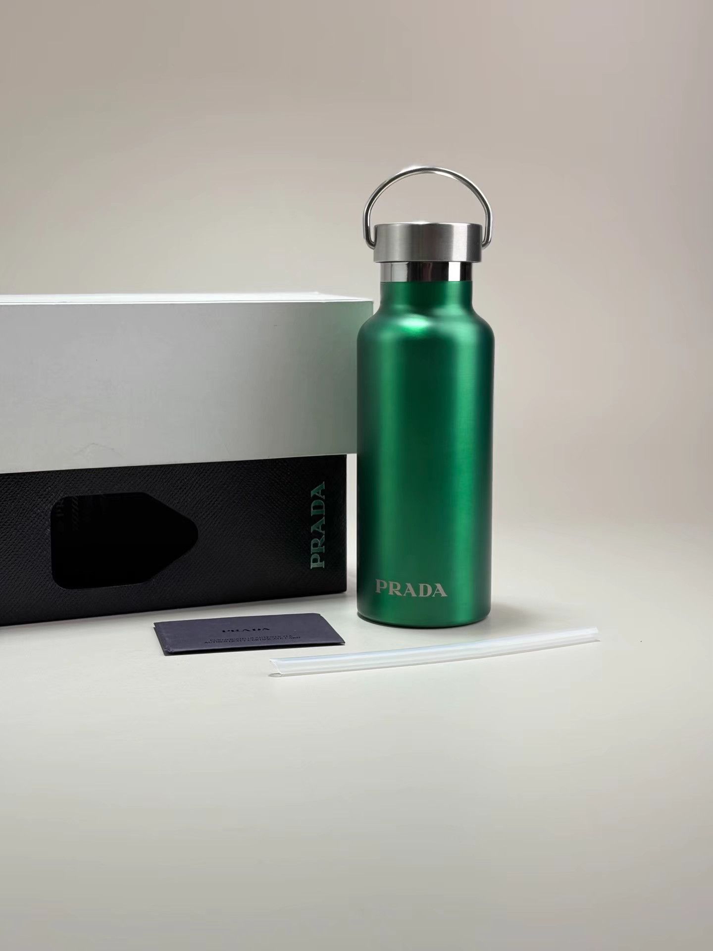 Prada PRADA Stainless Steel Insulated Flask, Kettle Style Size ONE SIZE - 1 Thumbnail