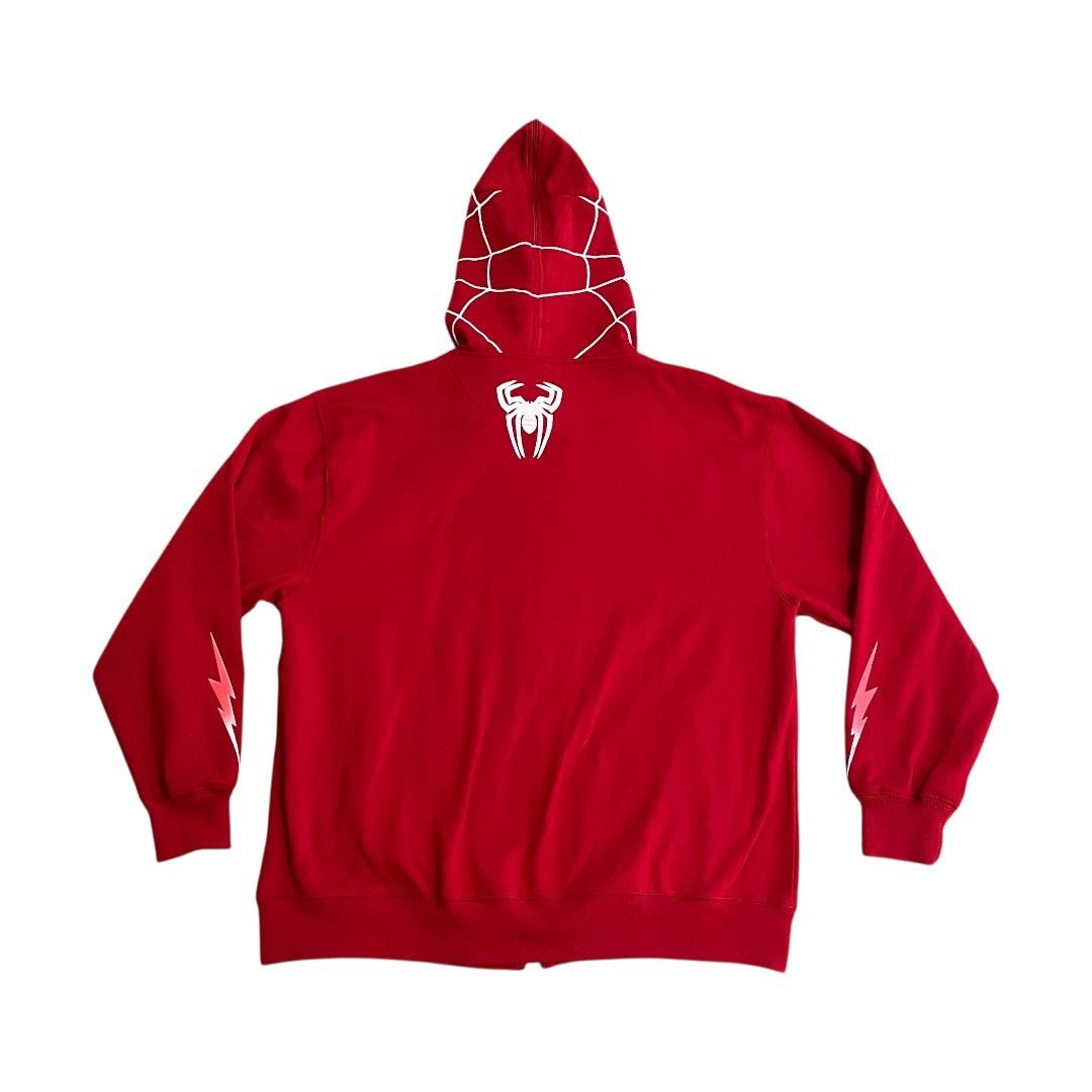 Vintage VINTAGE Boom Nation Spider Man Full Zip Hoodie Y2K Size US XL / EU 56 / 4 - 5 Thumbnail