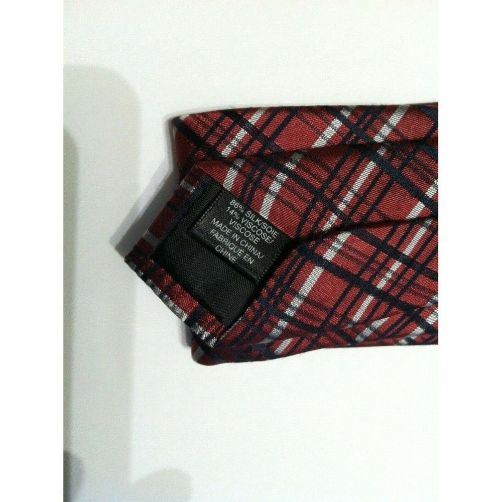 Saks Fifth Avenue SAKS FIFTH AVENUE MENS NEW 86%SILK 14%VISCOSE TIE W: 2 3/4" Size ONE SIZE - 3 Thumbnail