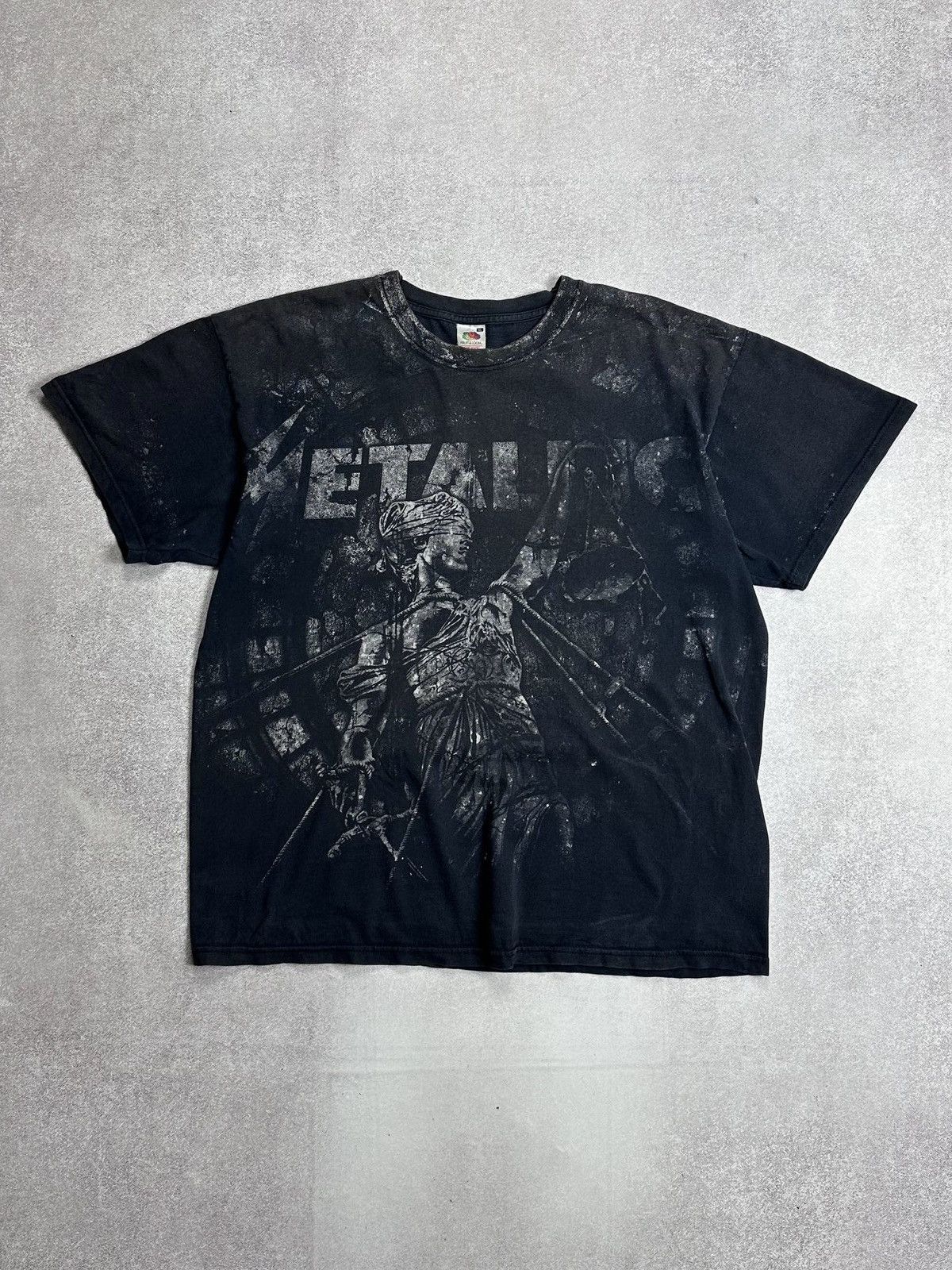 Vintage All Over Metallica Justice T-shirt XL