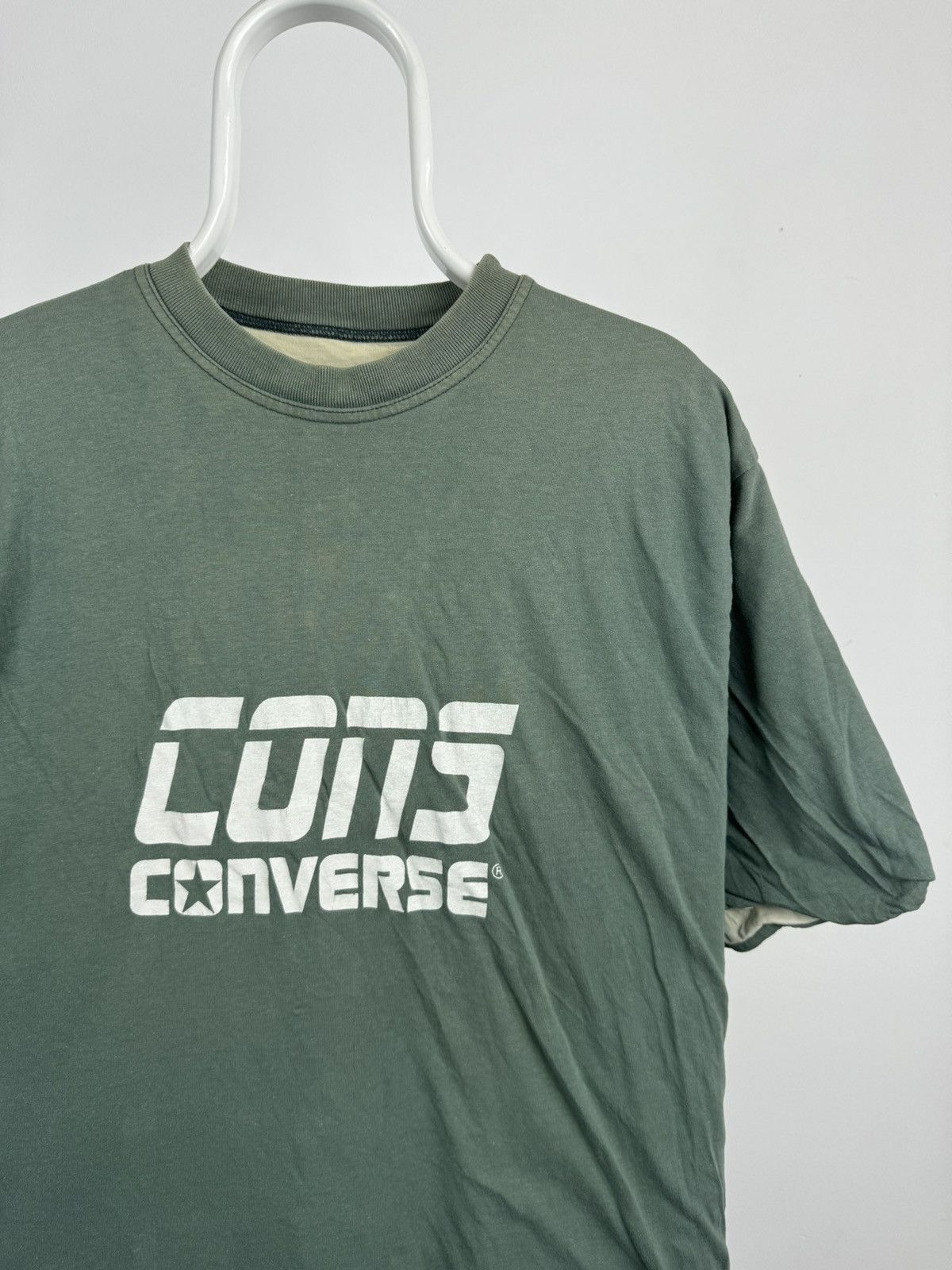 Converse Vintage Cons Converse 2 Sides Big Logo Tee Shirt Size US XXL / EU 58 / 5 - 7 Thumbnail