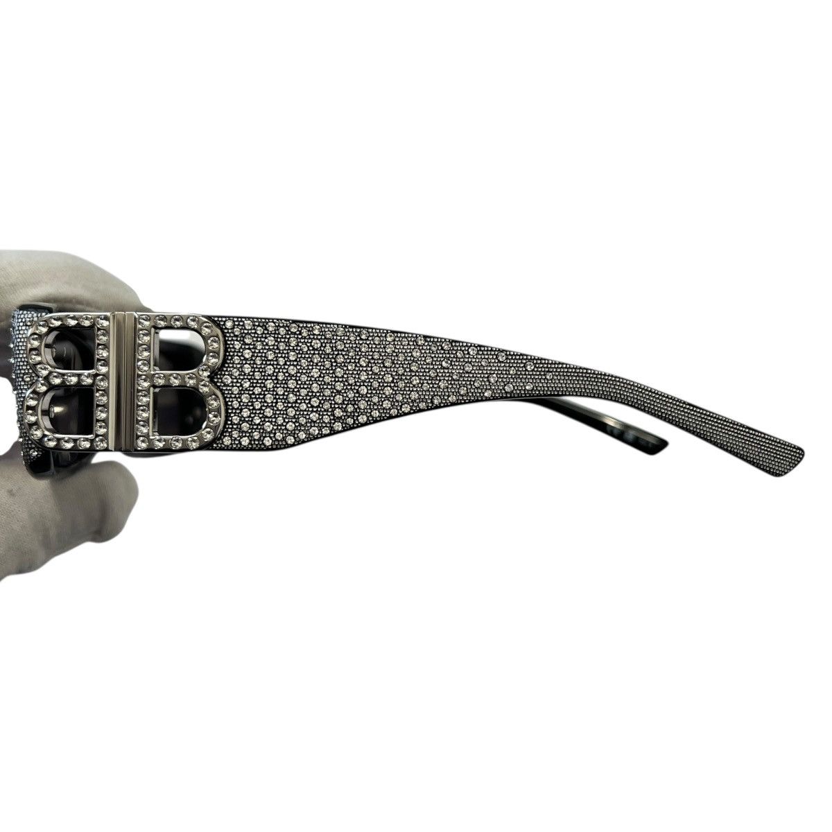 Balenciaga BALENCIAGA Dynasty Rectangle Sunglasses Size ONE SIZE - 3 Thumbnail
