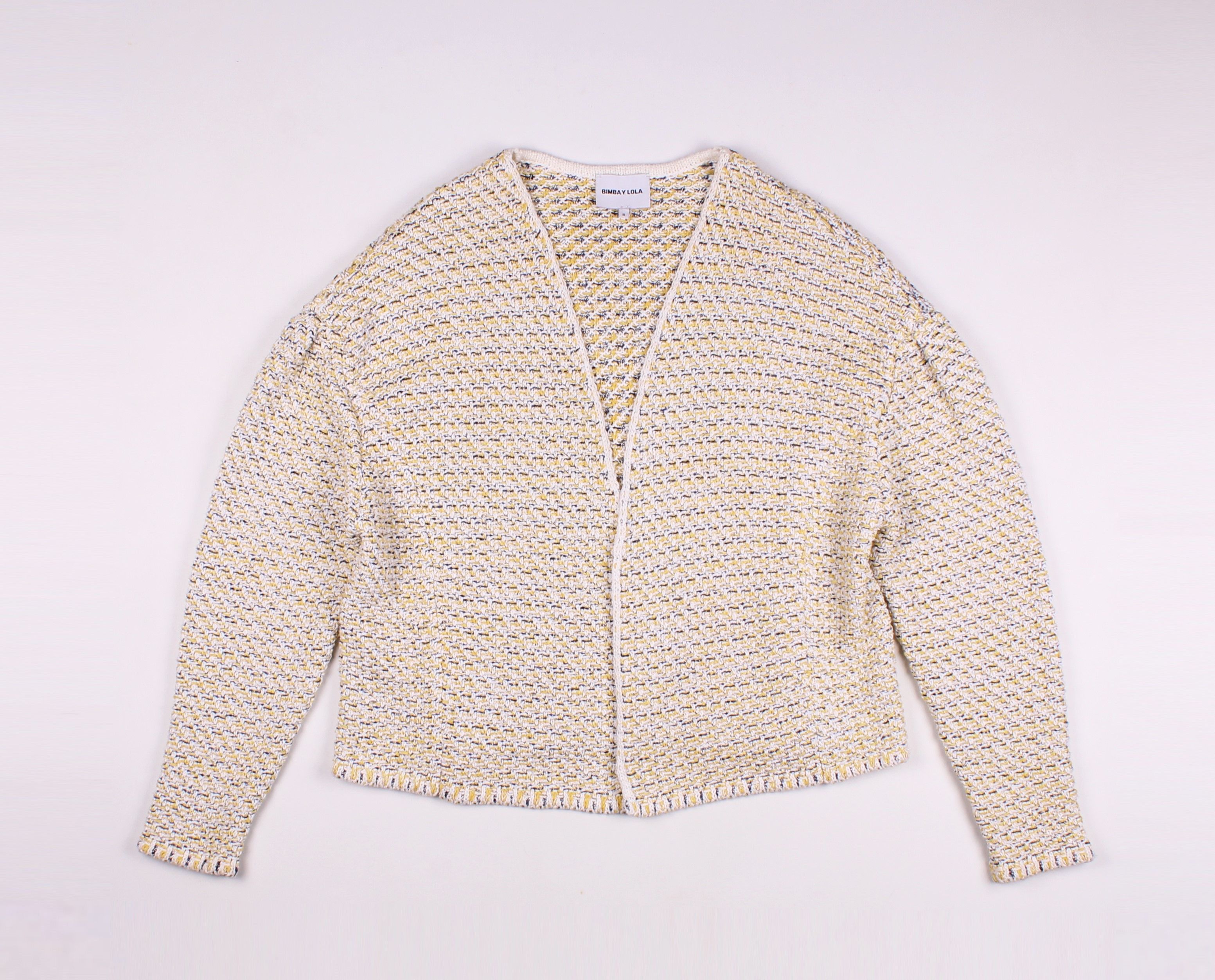 BIMBA Y LOLA Bimba Y Lola Tweed Open Cardigan Blazer Size S / US 4 / IT 40 - 1 Thumbnail