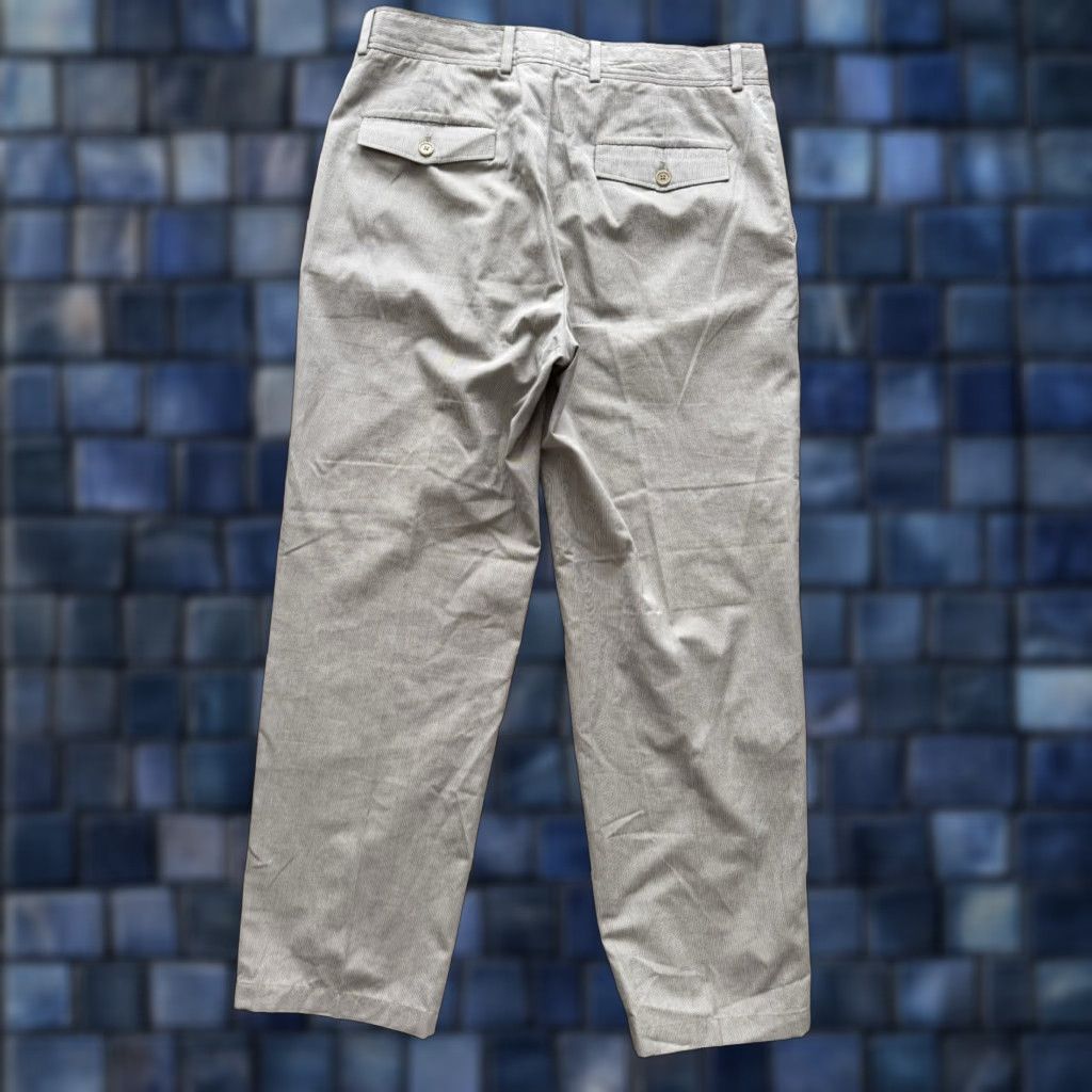John Varvatos VINTAGE John Varvatos Pants Mens Size 50 IT 33x32 US Brown Striped Twill Straight Size US 34 / EU 50 - 1 Thumbnail