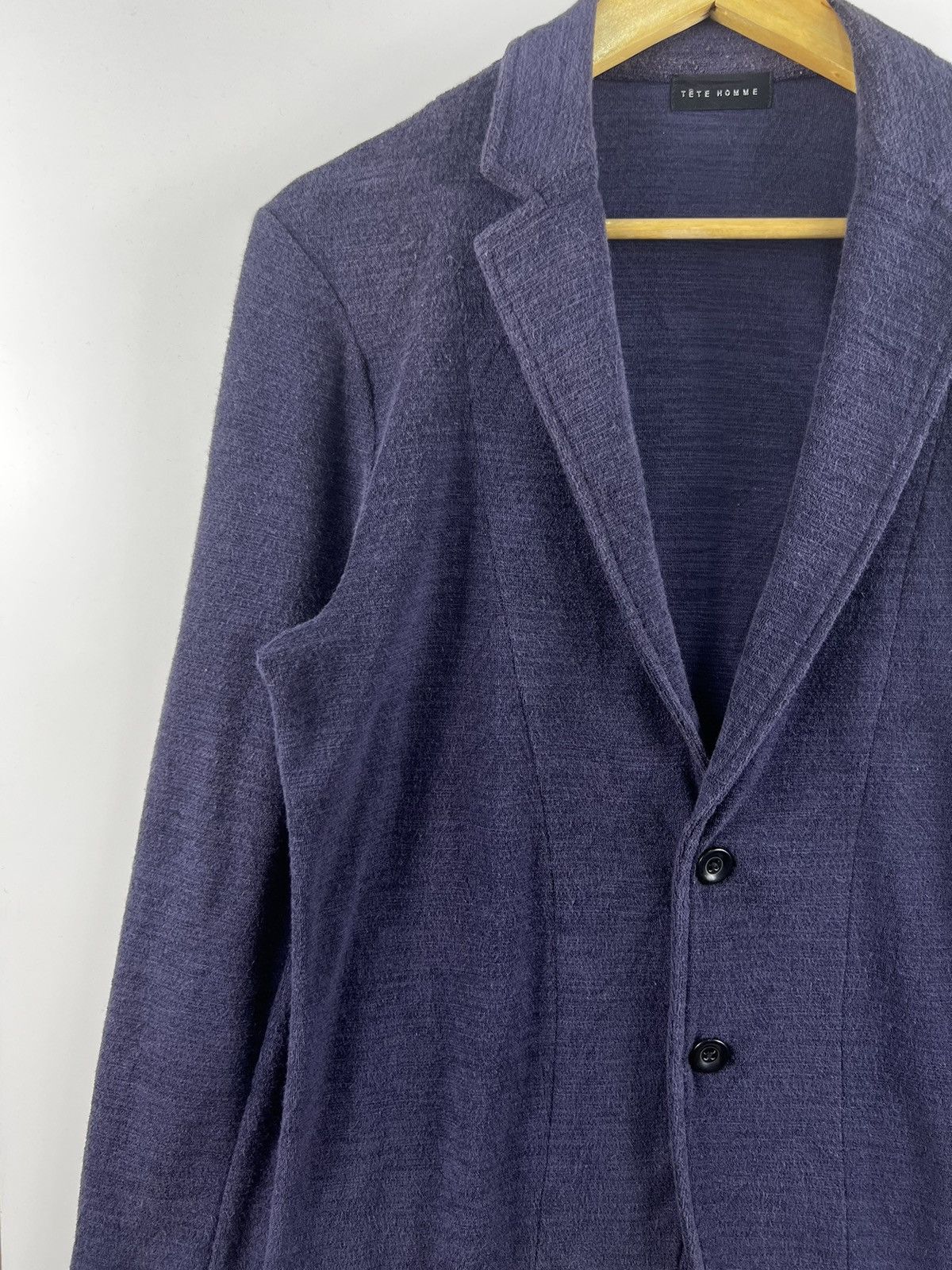 Issey Miyake 🔥 TETE HOMME ISSEY MIYAKE FLEECE CARDIGAN - M Size US S / EU 44-46 / 1 - 7 Thumbnail