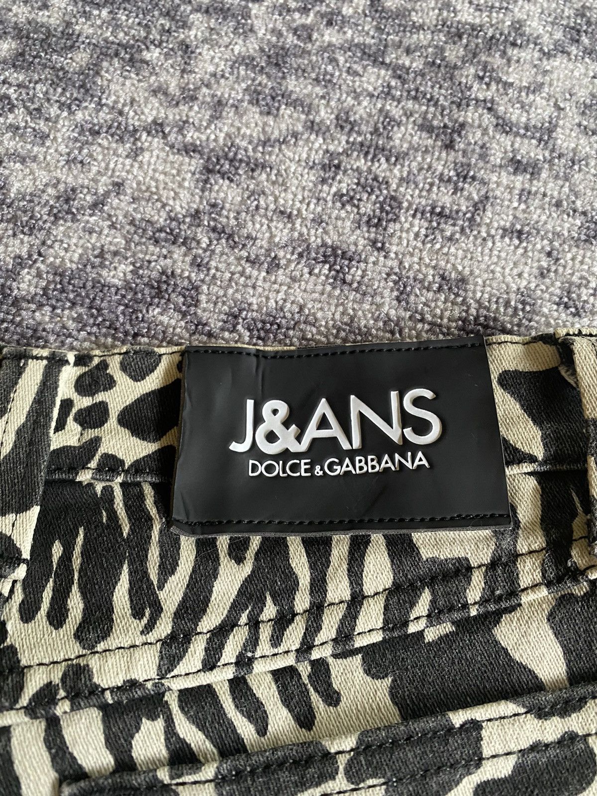 Dolce & Gabbana Dolce & Gabbana J&ans zebra pattern pants Size US 27 - 8 Thumbnail