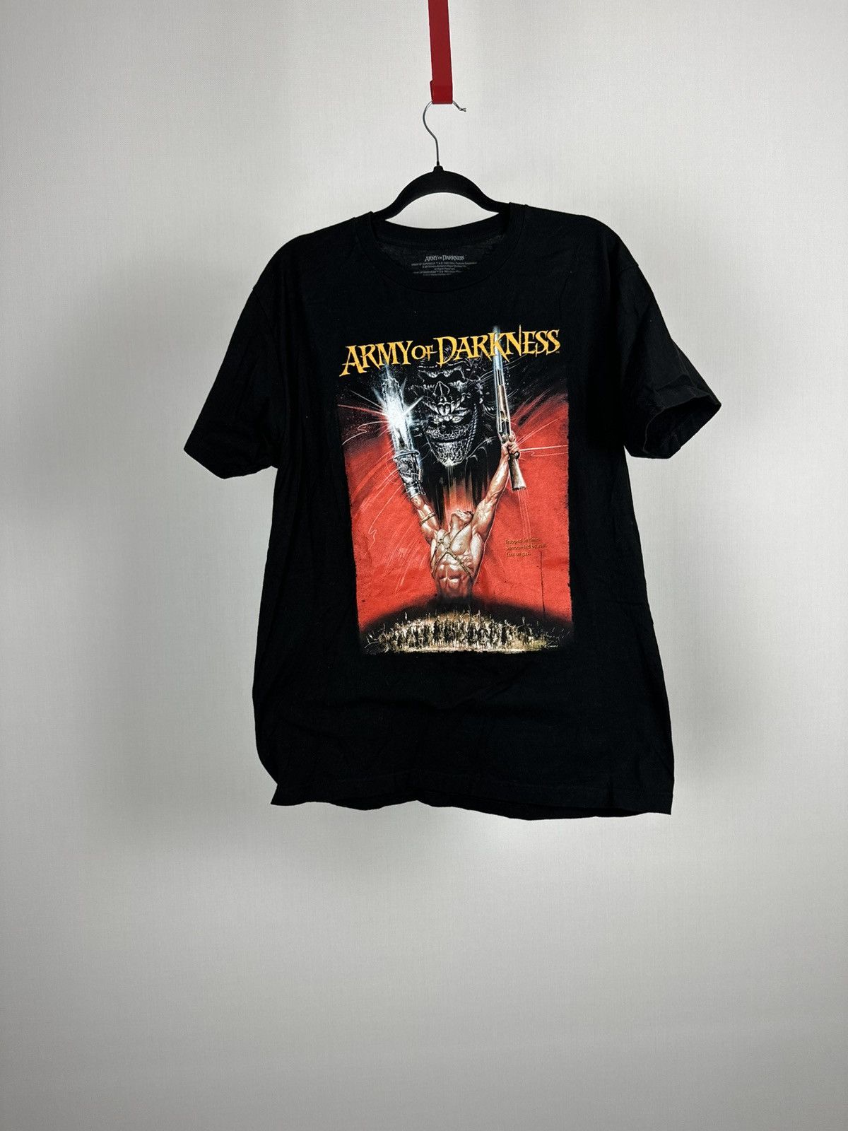Vintage Vintage Army Of Darkness Horror Black Tee Size US L / EU 52-54 / 3 - 2 Thumbnail
