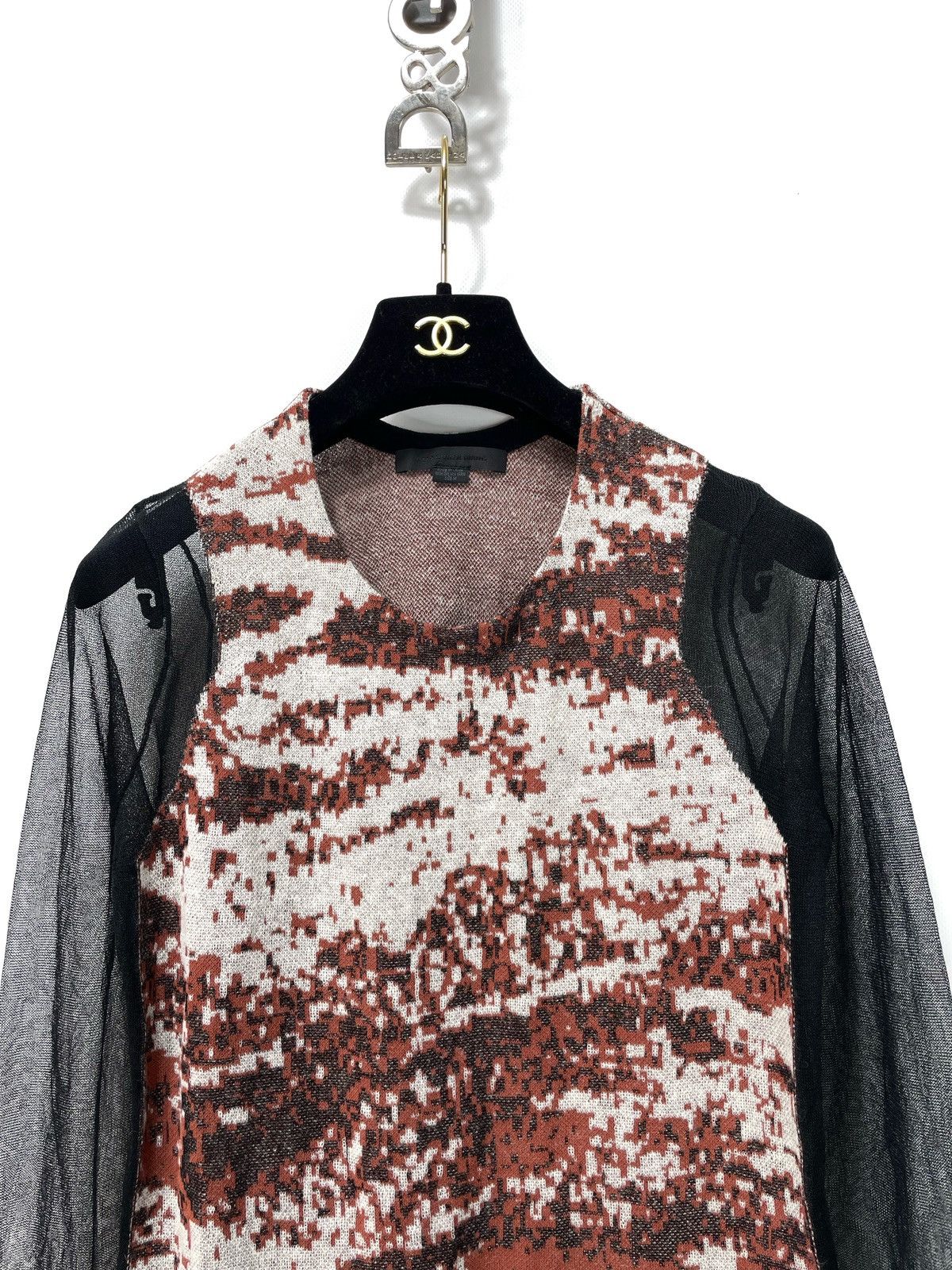 Alexander Wang Alexander Wang Mesh Top – Size M - Designer Size M / US 6-8 / IT 42-44 - 2 Thumbnail