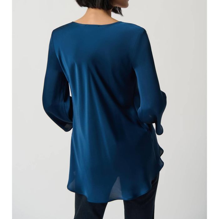 Joseph Ribkoff Nightfall Velvet Fitted Blazer Style 243286