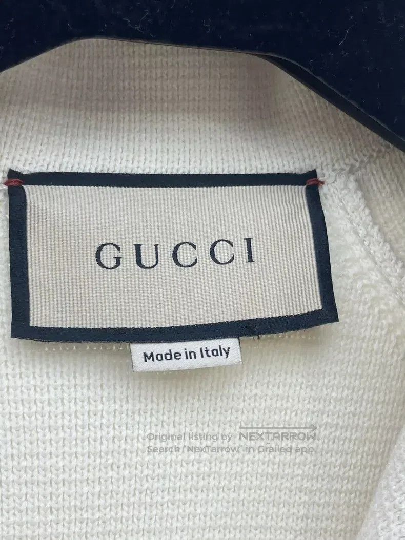 Gucci Gucci Embroidered label double-breasted wool jacket Size XS / US 0-2 / IT 36-38 - 5 Thumbnail