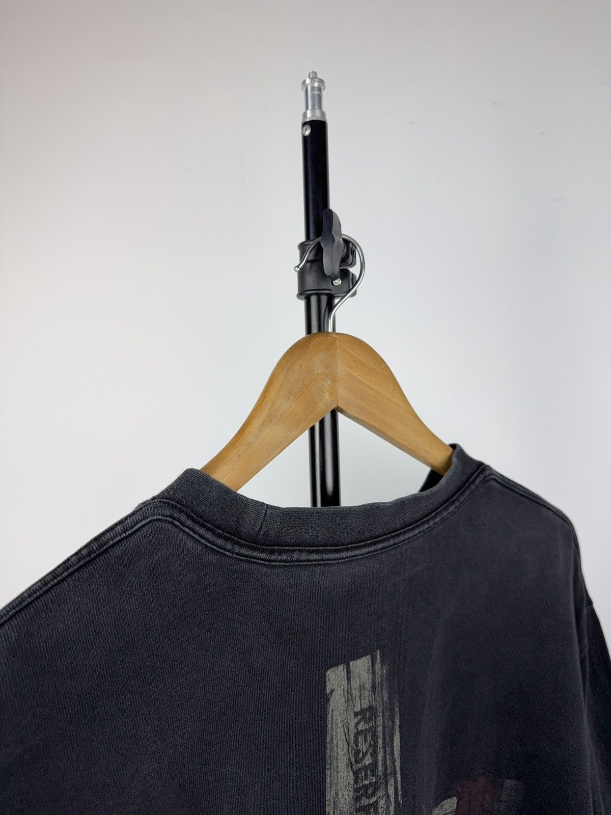 Japanese Brand 00s Reserff “Throne of Mercy” Burning Skeleton Faded Tee L Size US L / EU 52-54 / 3 - 11 Thumbnail