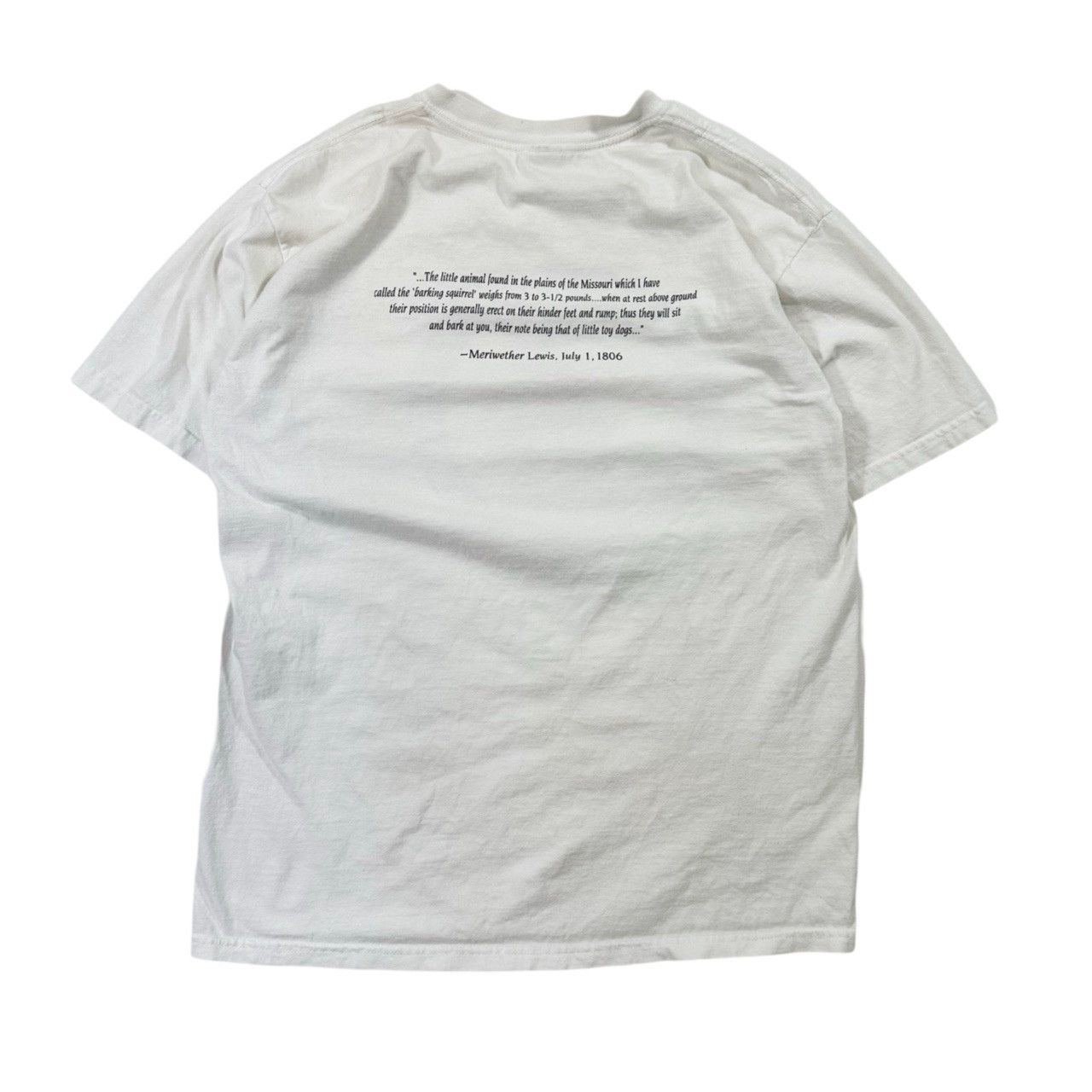 Vintage Vintage 2006 Lewis & Clark Graphic Promo T Shirt Size US L / EU 52-54 / 3 - 4 Thumbnail