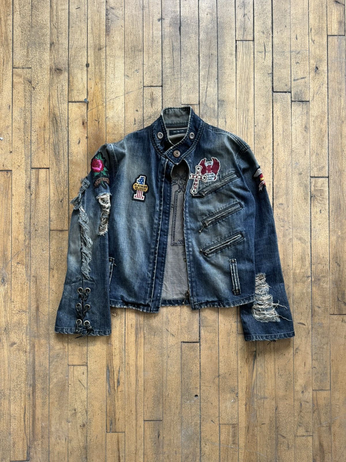 ジャケット・アウター Led rechwe 00s denim jacket LED RECHWE - 00's archive led rechwe denim jacket jktの通販 by n