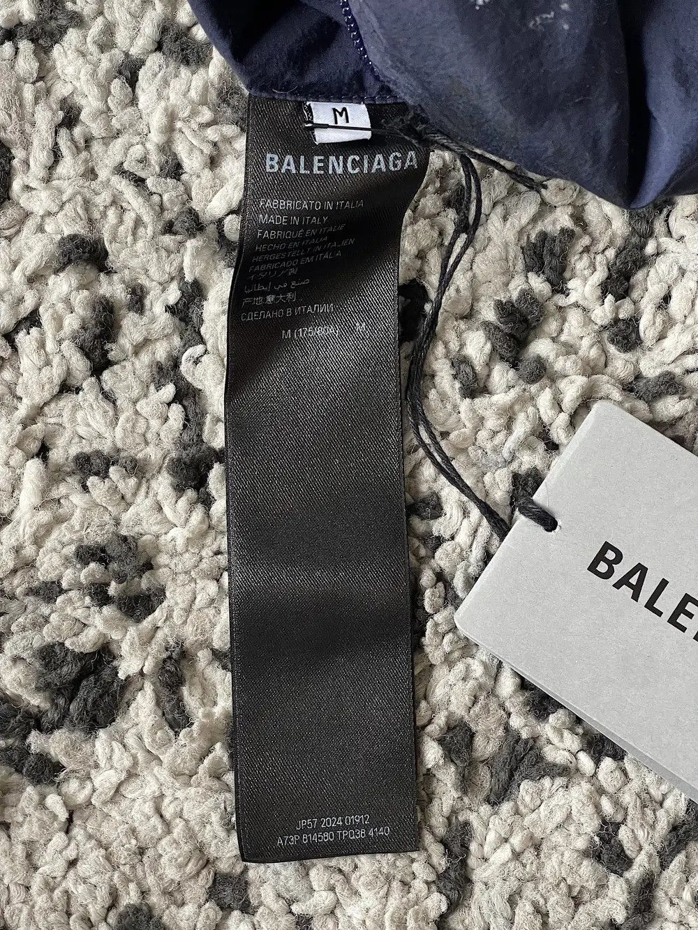 Balenciaga New Spring 26 Painter Splatter Baggy Track Pant Size US 32 / EU 48 - 7 Thumbnail