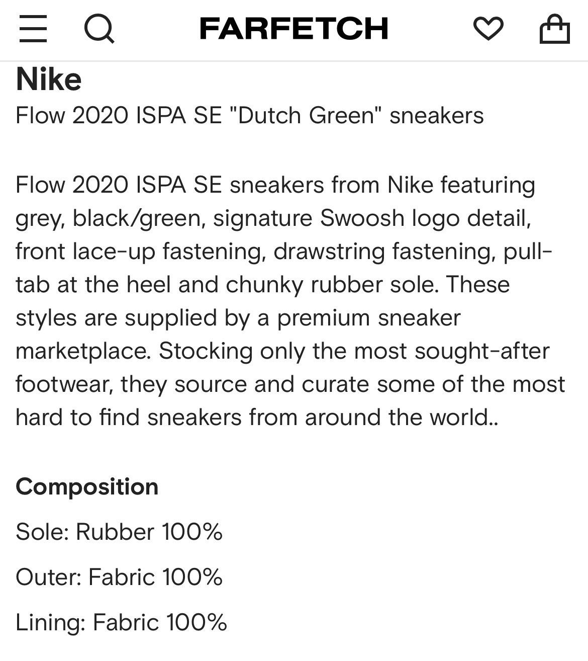 Nike Nike Flow 2020 ISPA SE Dutch Green Size US 8 / EU 41 - 9 Thumbnail