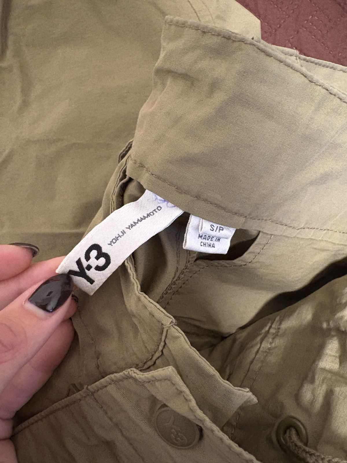 Y-3 Y-3 x Yohji Yamamoto Olive Joggers Size US 32 / EU 48 - 2 Thumbnail