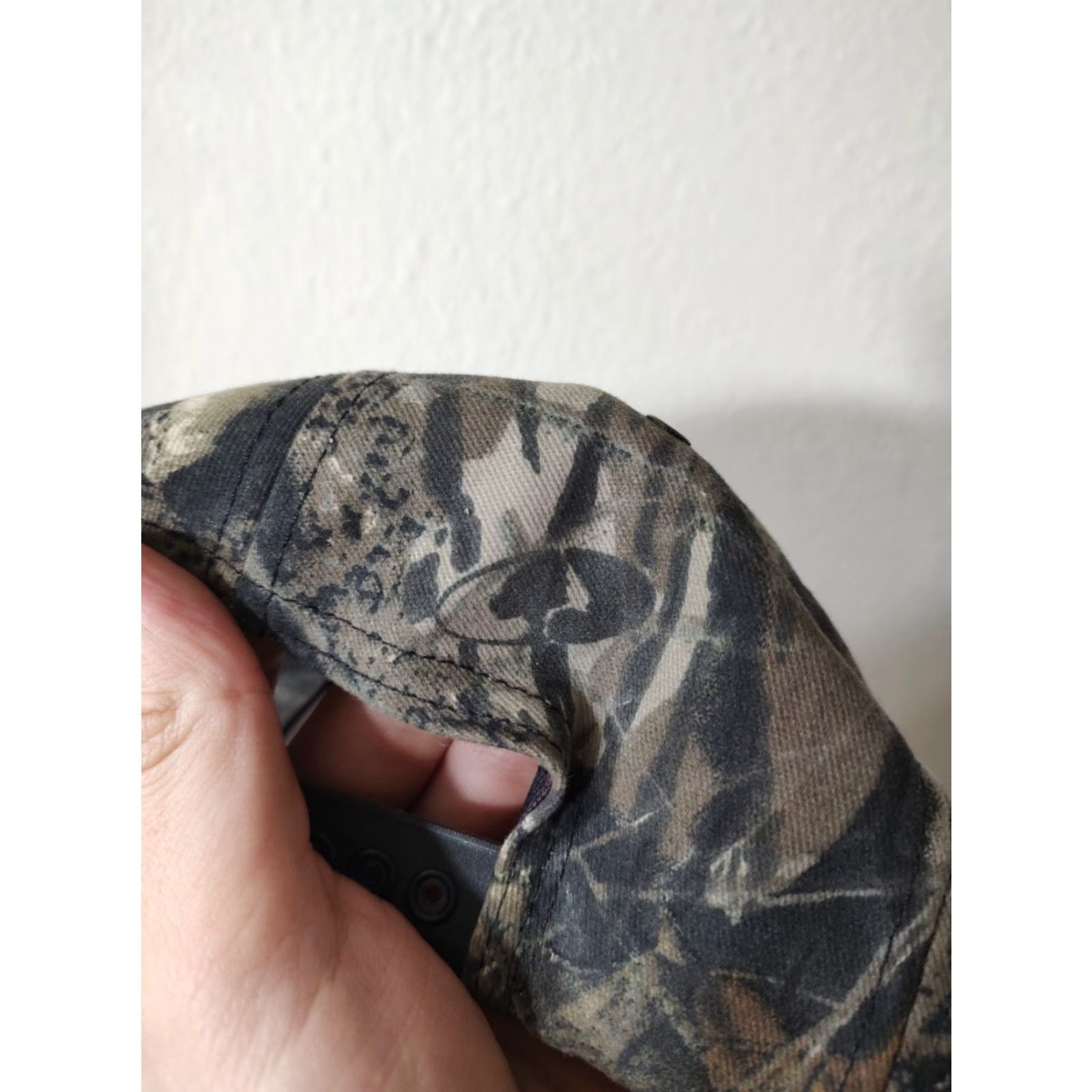 Vintage VINTAGE Legend Trucker Hat Camo Camouflage Baseball Cap Adjustable USA Made Mossy Oak Snapback Hat Mens Womens Adults Size ONE SIZE - 2 Thumbnail