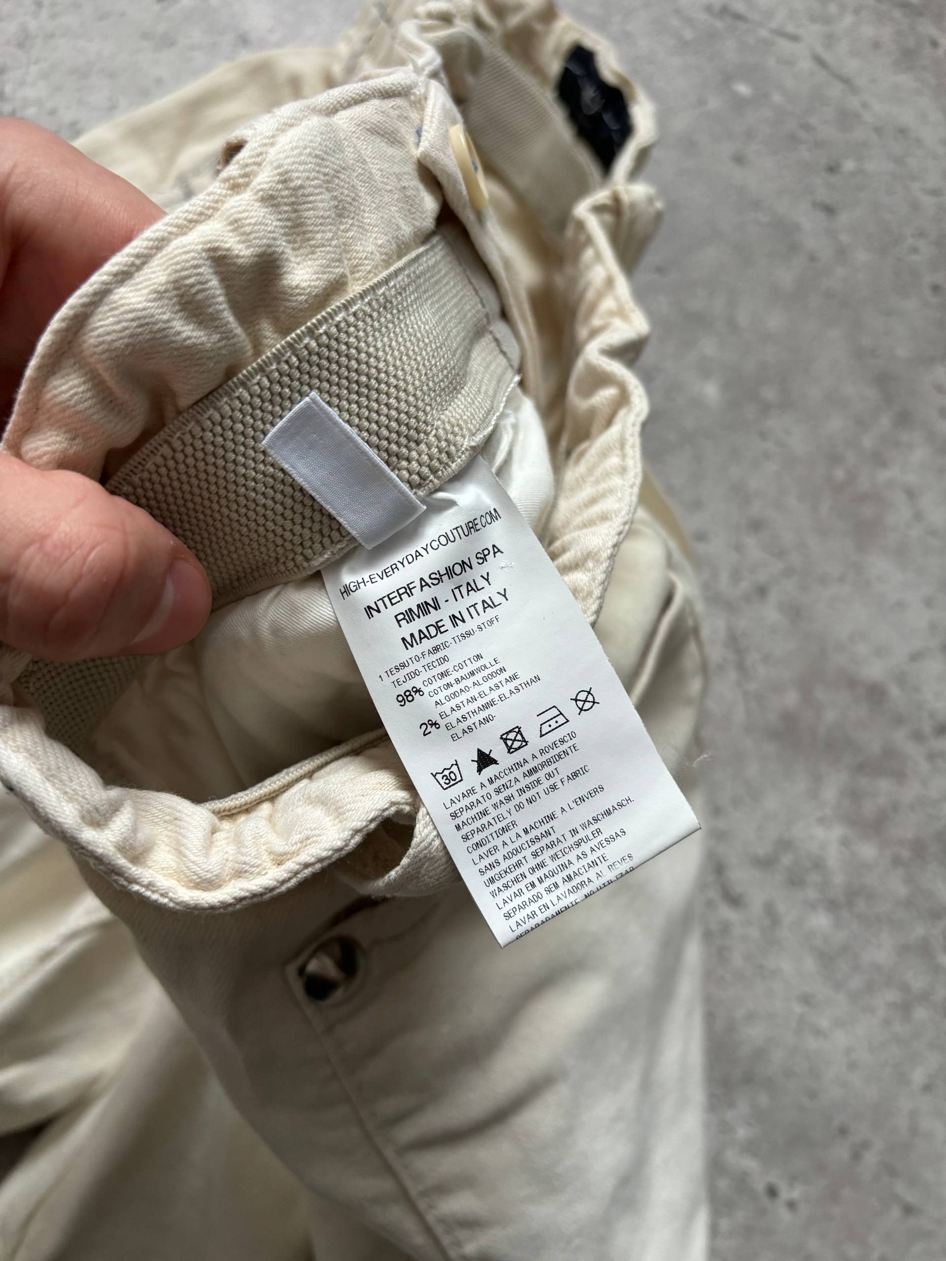 Japanese Brand Avant Garde High Use Patchwork Pants Waxed Cottone Size US 32 / EU 48 - 14 Thumbnail