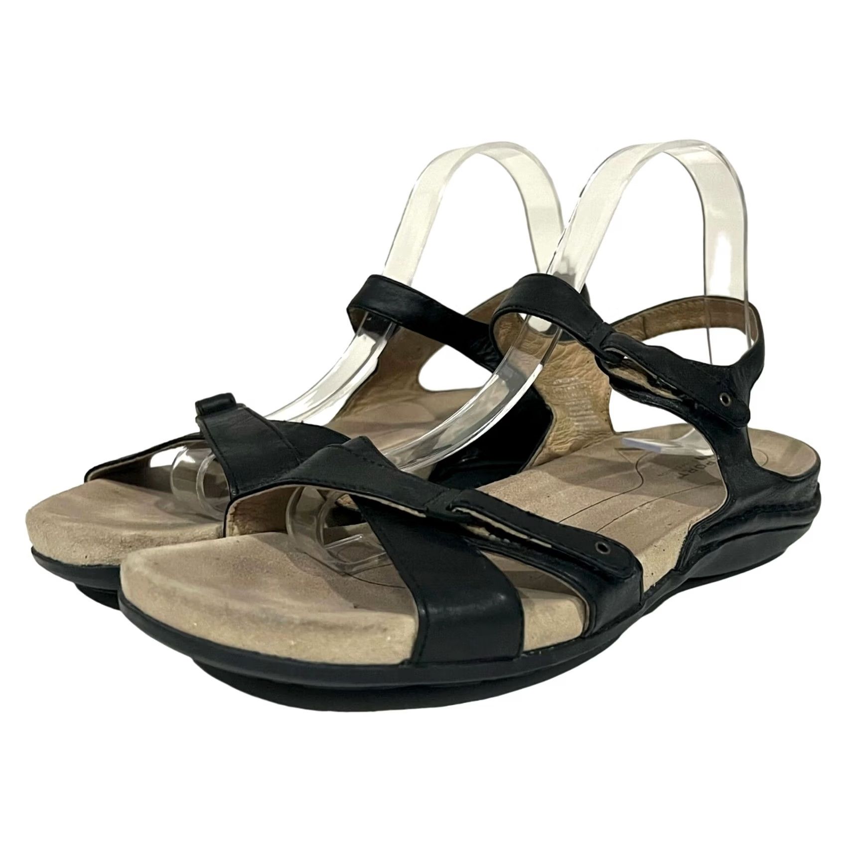 Rockport Rockport Women's Sandals Flat Leather Footbed Black 9.5M Size US 10 / IT 40 - 5 Thumbnail