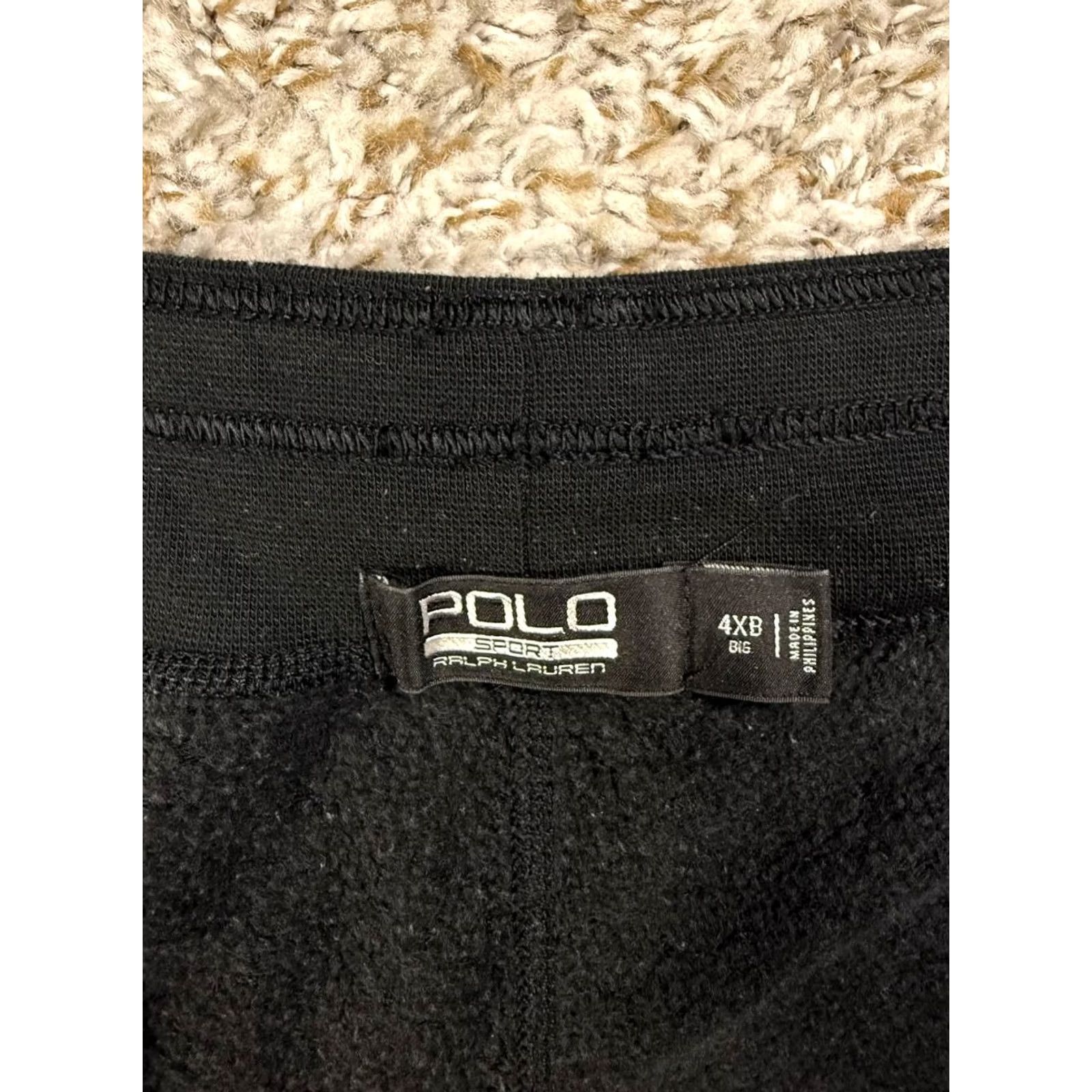 Polo Ralph Lauren Polo Ralph Lauren Joggers Sweatpants Black Men's 4XB Big & Tall Pant Size US XXL / EU 58 / 5 - 7 Thumbnail
