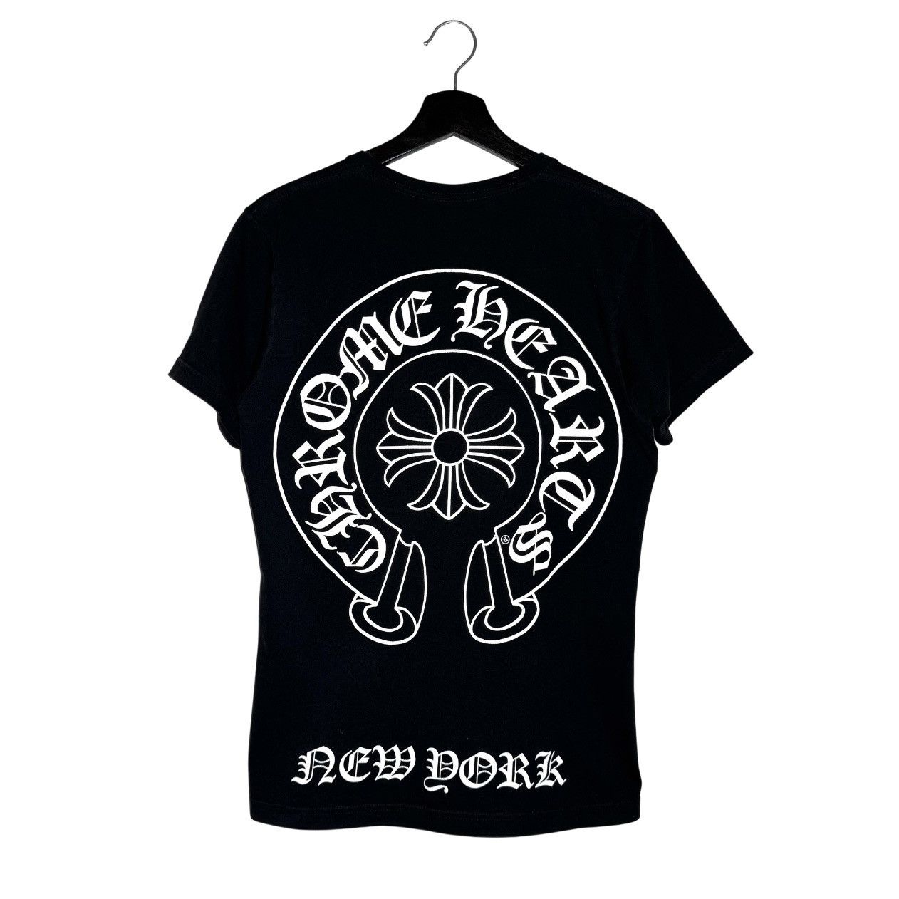 Chrome Hearts Chrome Hearts New York exclusive horseshoe pocket tee Size US M / EU 48-50 / 2 - 2 Thumbnail