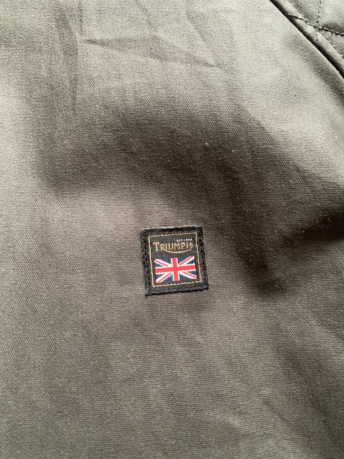 Vintage Triumph Moto Kirk Waxed jacket Size US L / EU 52-54 / 3 - 6 Thumbnail