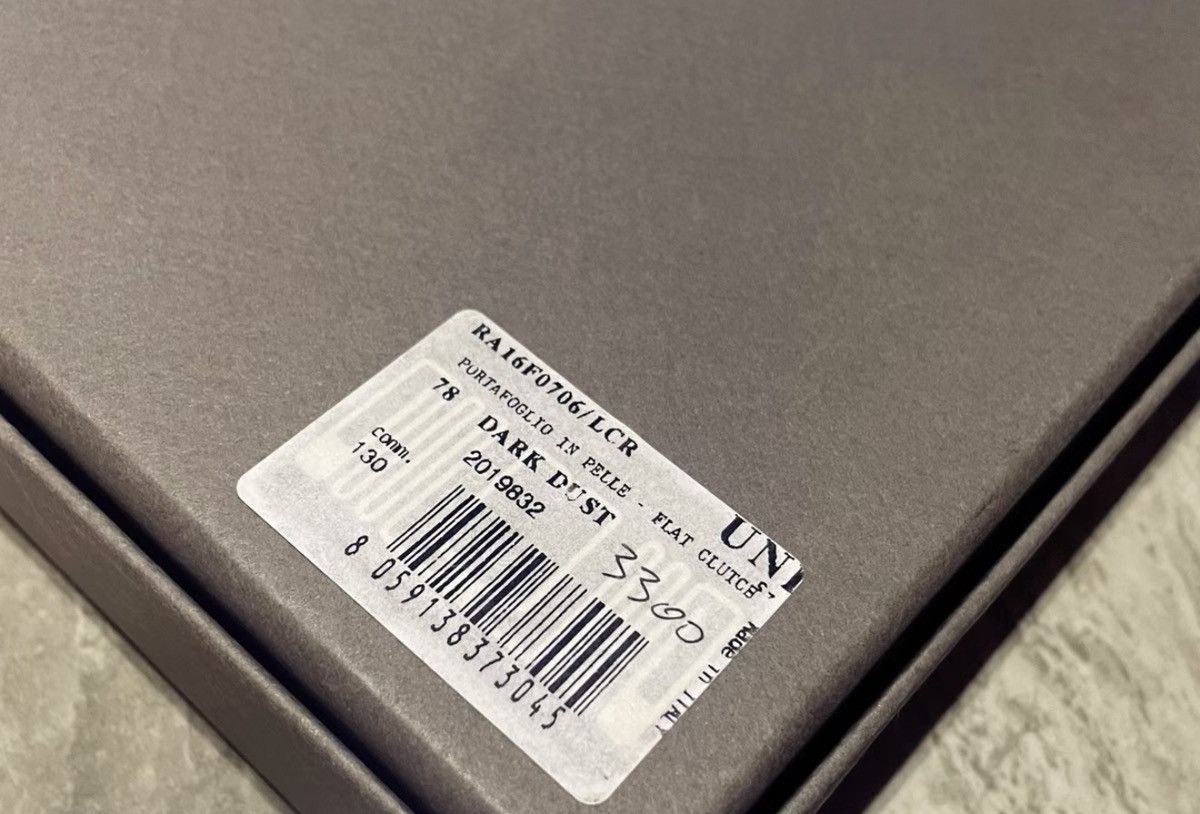 Rick Owens Rick Owens Mainline Distressed & Horsehide Long Wallet Size ONE SIZE - 4 Thumbnail