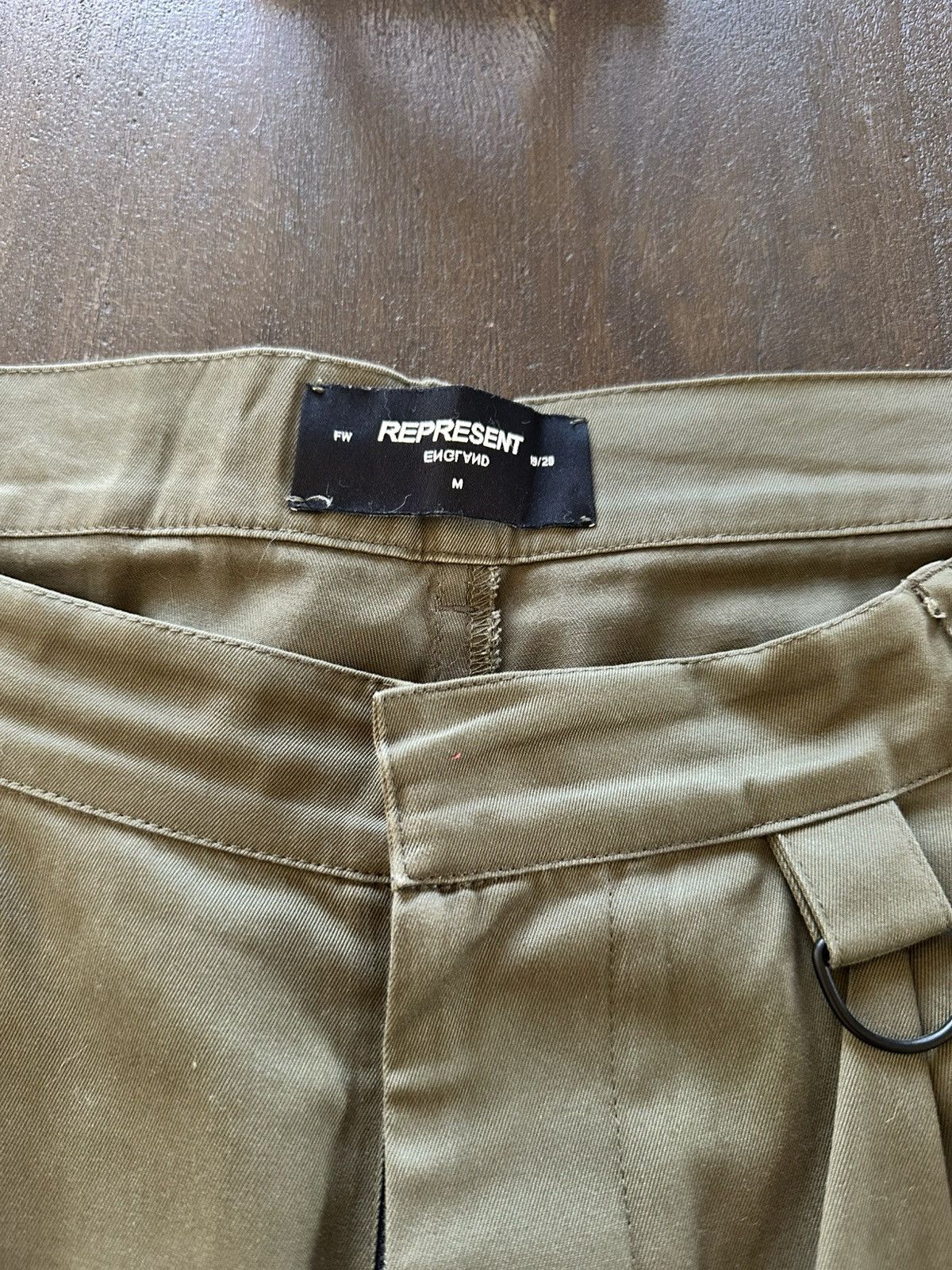 Represent Clo. Green Cargo Pants FW19 - Medium Size US 32 / EU 48 - 3 Thumbnail