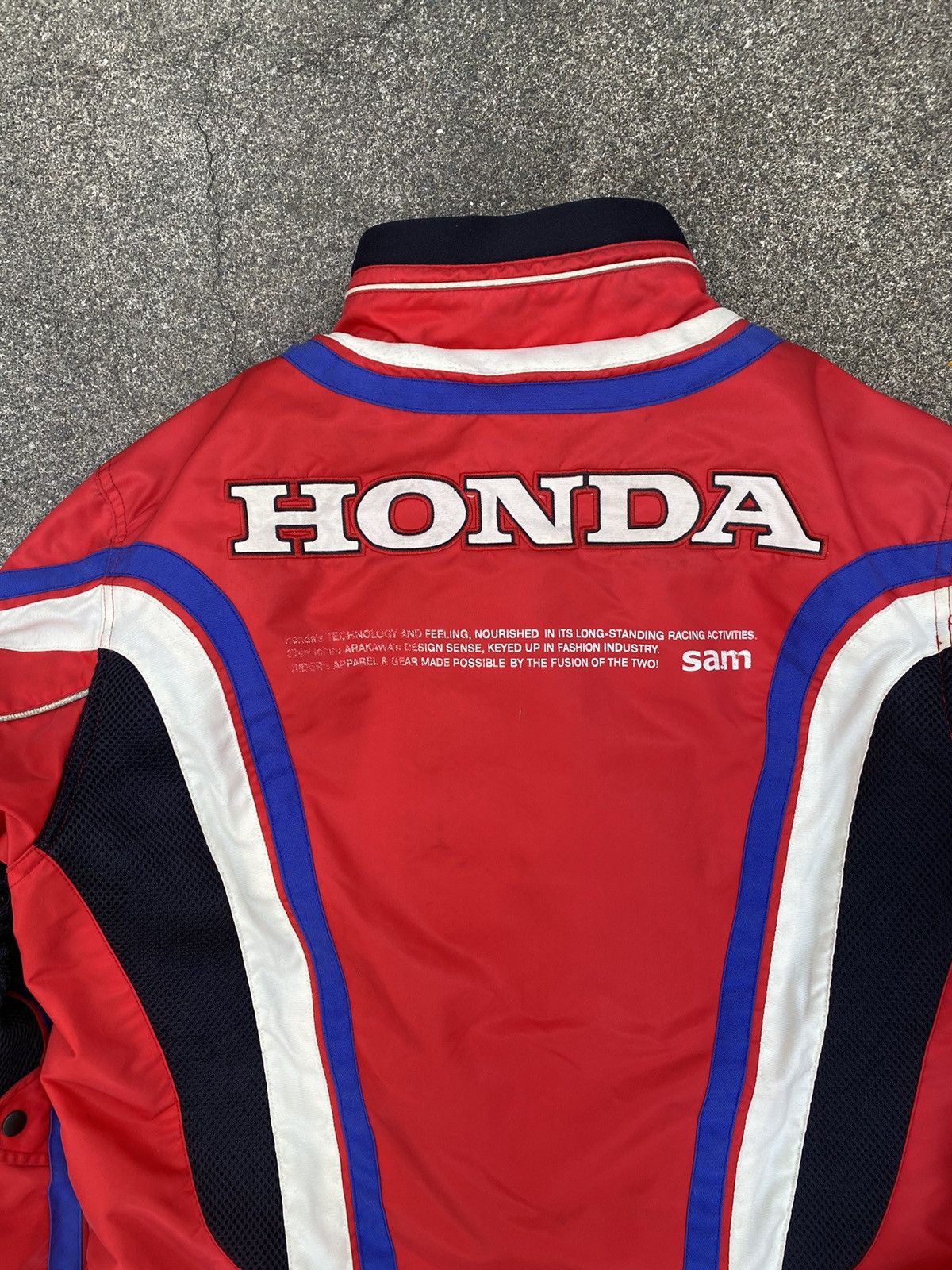 Honda Rare 90s Shinichiro Arakawa - Honda SAM Racing Jacket Size US M / EU 48-50 / 2 - 22 Thumbnail