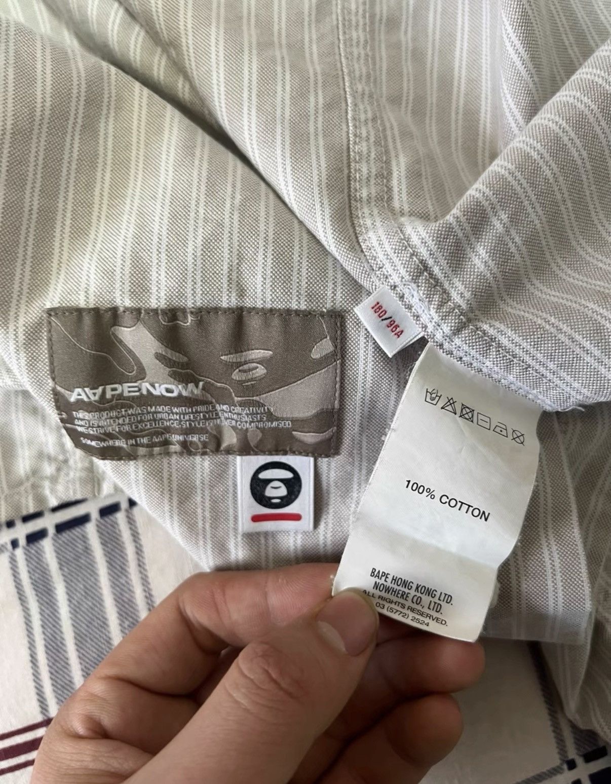Bape Bape OG Nigo Era Long-Sleeve Striped Shirt Size US L / EU 52-54 / 3 - 5 Thumbnail