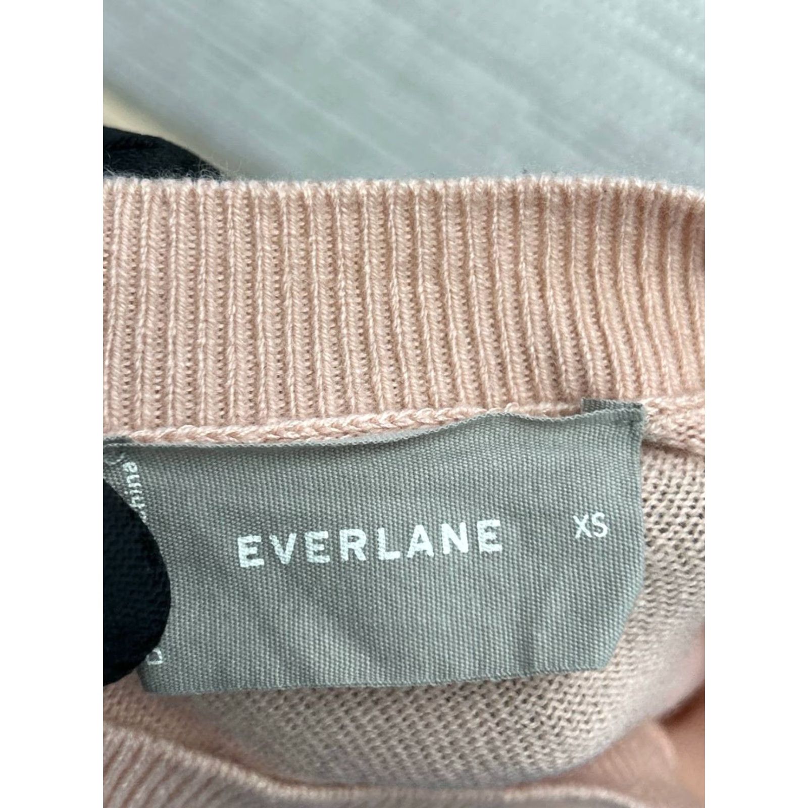 Everlane Everlane Cashmere Lantern Sleeve Sweater Womens XS Pink Tight Knit Relaxed Warm Pullover Crew Neck Puff Sleeve Casual Womens Clothing Size XS / US 0-2 / IT 36-38 - 4 Thumbnail