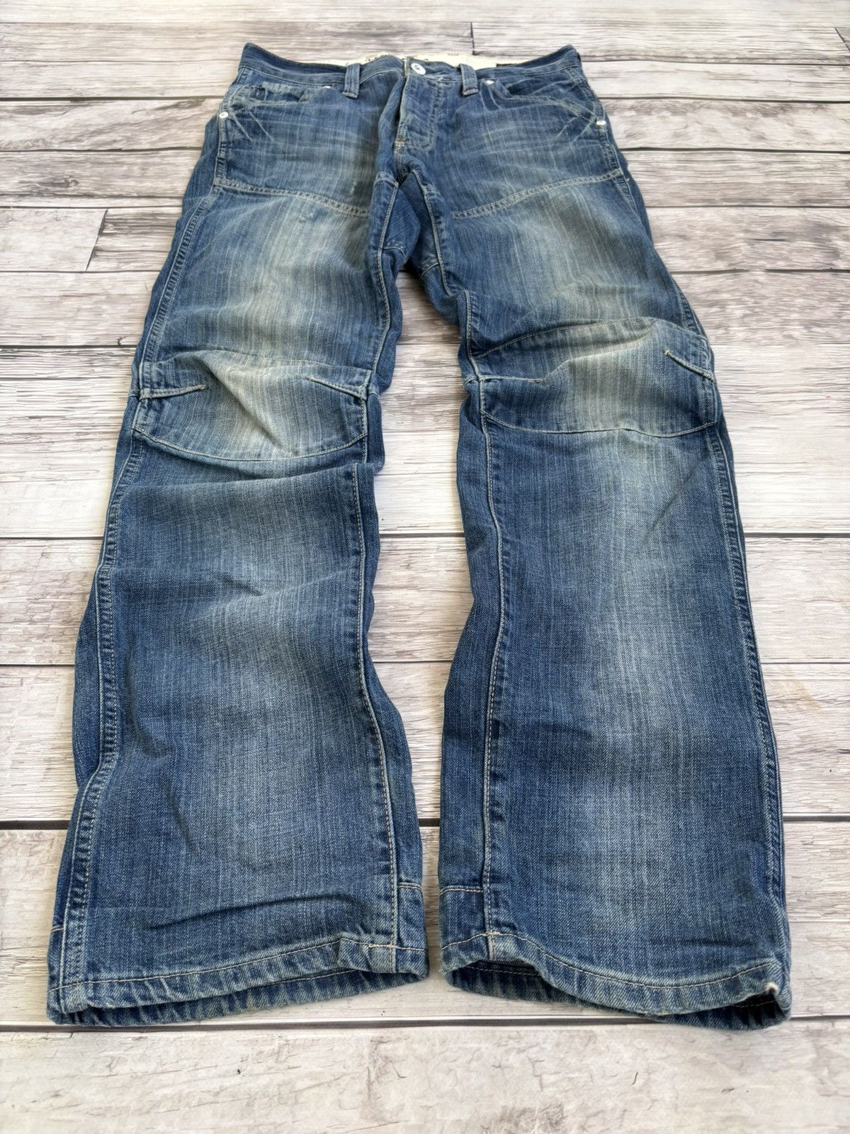 Japanese Brand Vintage G-Star Balenciaga Style Bondage Cargo Pants Size US 32 / EU 48 - 2 Thumbnail