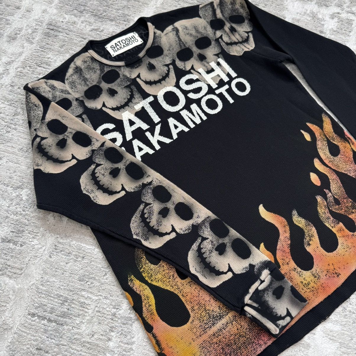 Satoshi Nakamoto Lost boys Skull long sleeve thermal Size US M / EU 48-50 / 2 - 7 Thumbnail