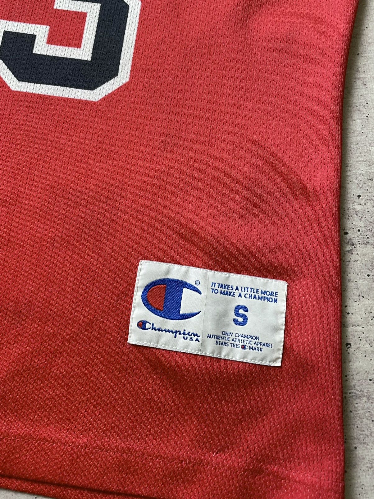 Champion Vintage Champion Chicago Bulls Michael Jordan 23 Jersey Size US S / EU 44-46 / 1 - 5 Thumbnail