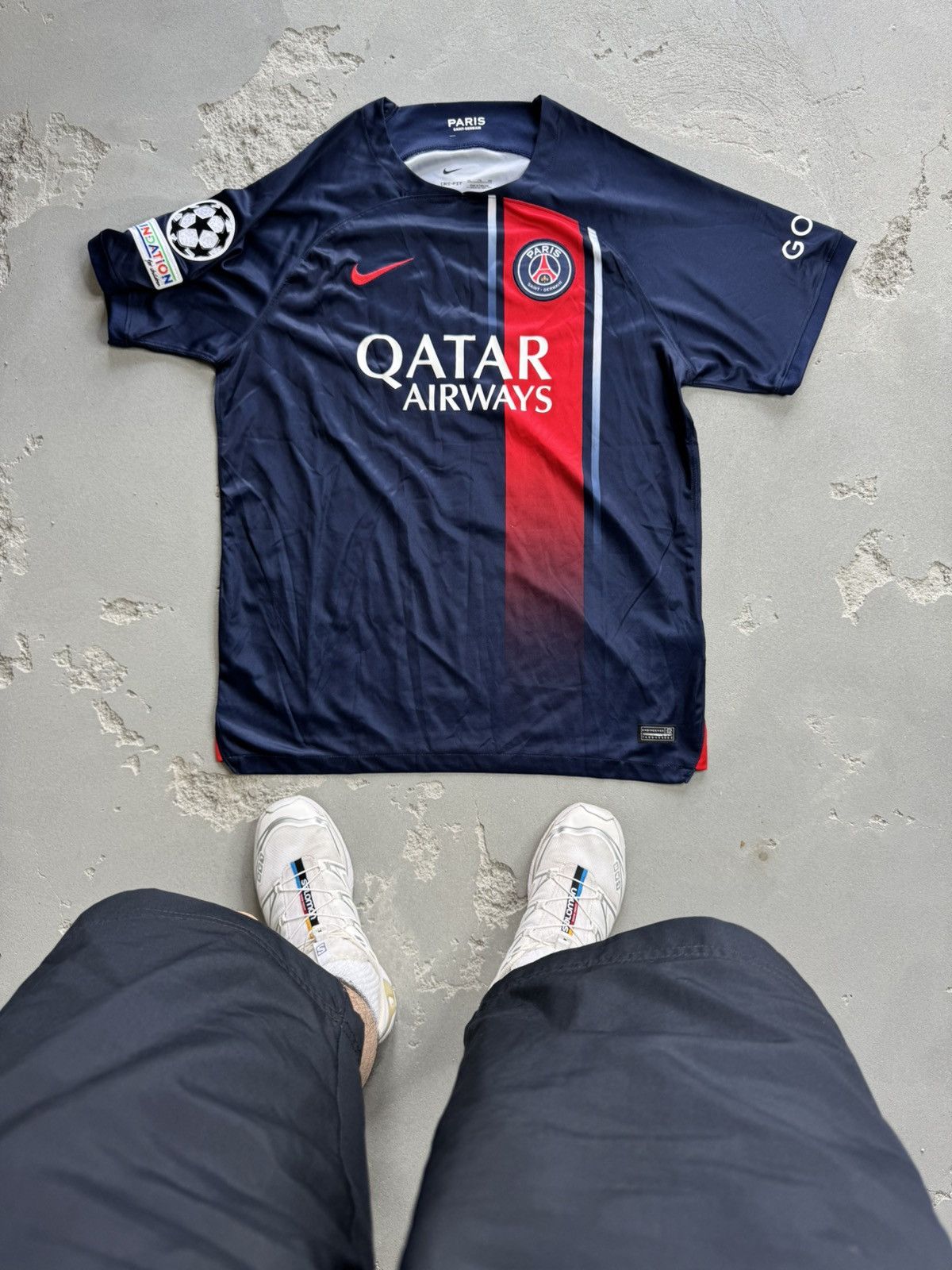 Nike Nike Paris St. Germain Kimpembe Soccer Jersey Size US XXL / EU 58 / 5 - 1 Thumbnail