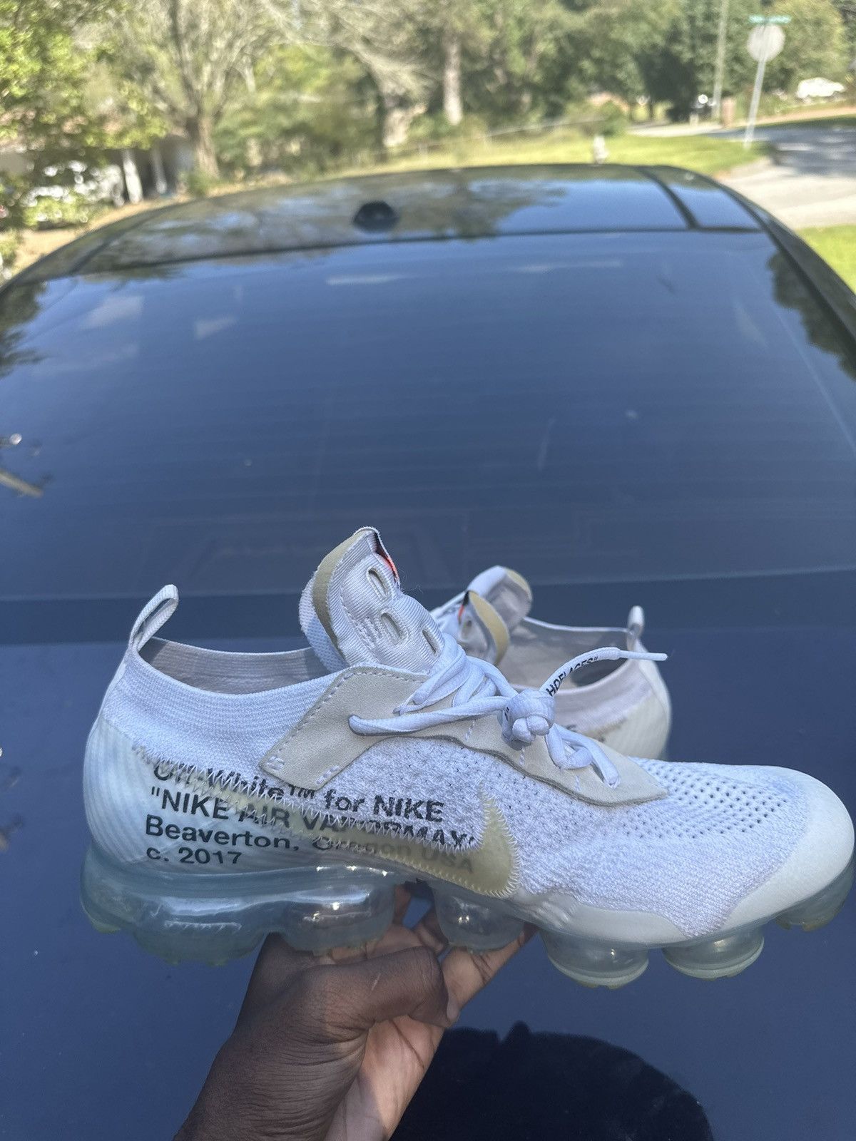Off-White Off White VaporMax Part 2 Size US 11 / EU 44 - 3 Thumbnail