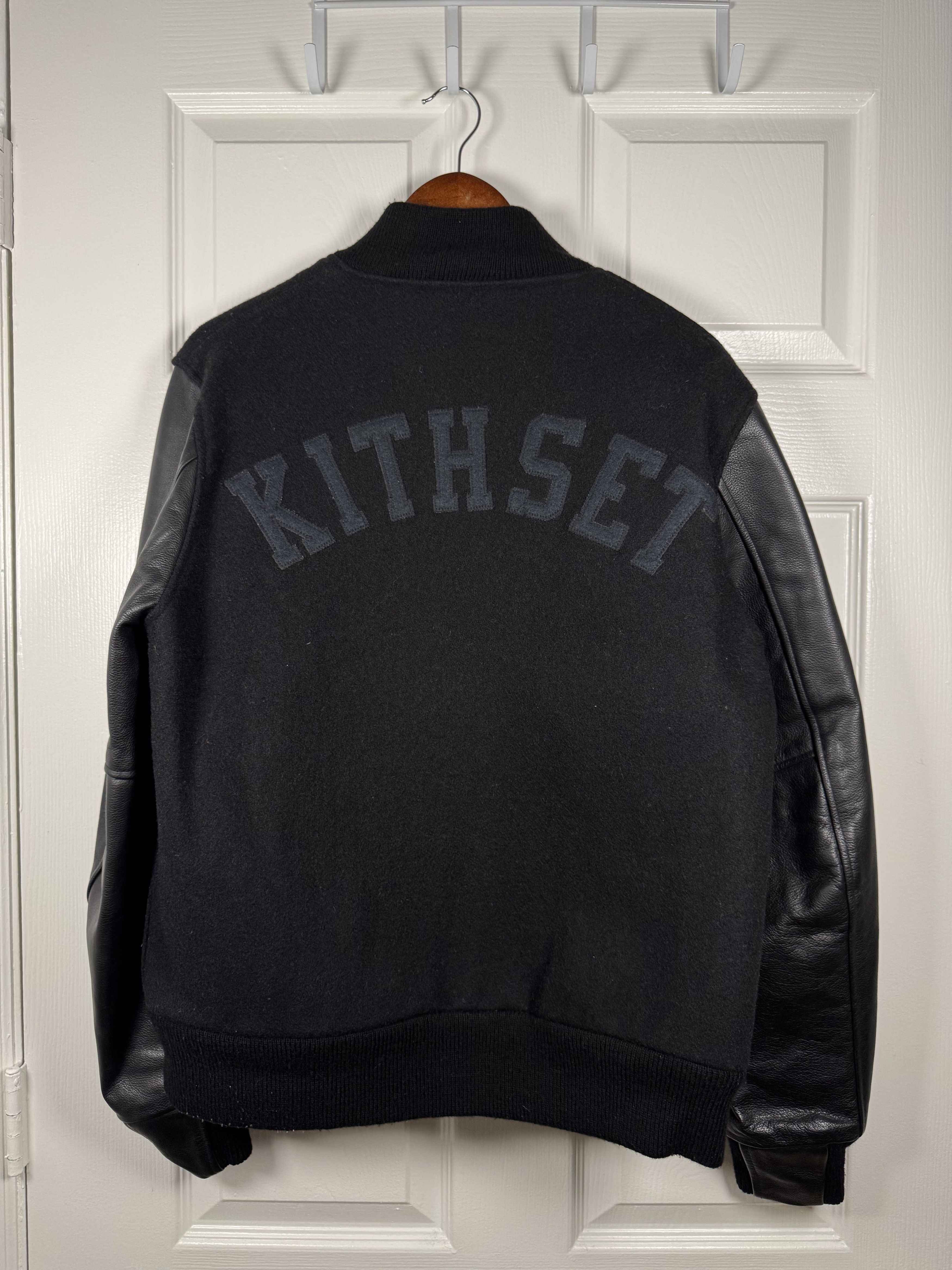 Golden Bear × Kith 2013 Kithset Varsity Jacket Black Size US L / EU 52-54 / 3 - 9 Thumbnail