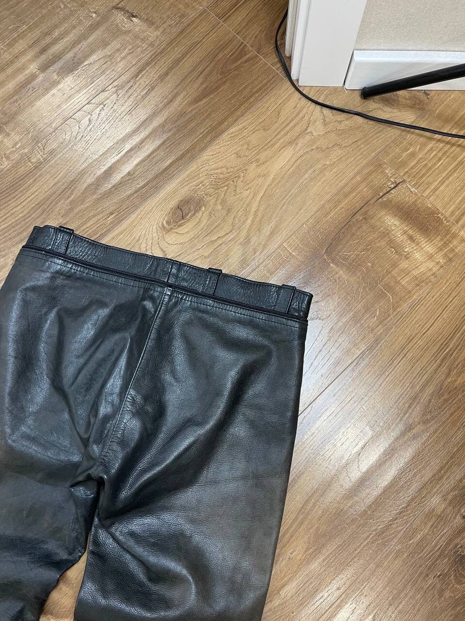 Genuine Leather × Vintage Vintage 90’s Y2K Style Racing Moto Bike Leather Pants Size US 34 / EU 50 - 18 Thumbnail
